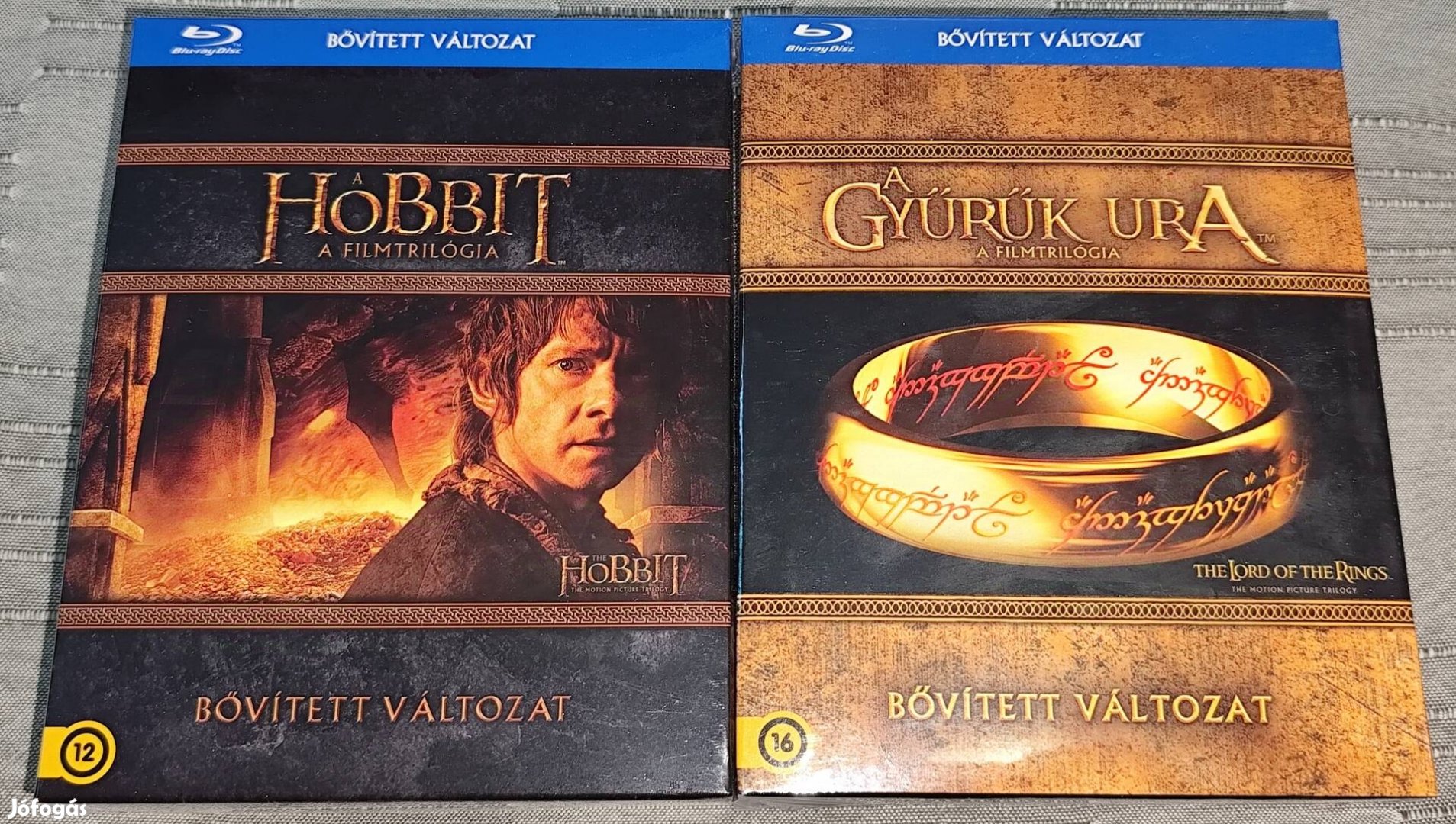 Hobbit és Gyűrűk Ura trilógia Bővített Változatok (Blu-ray) 