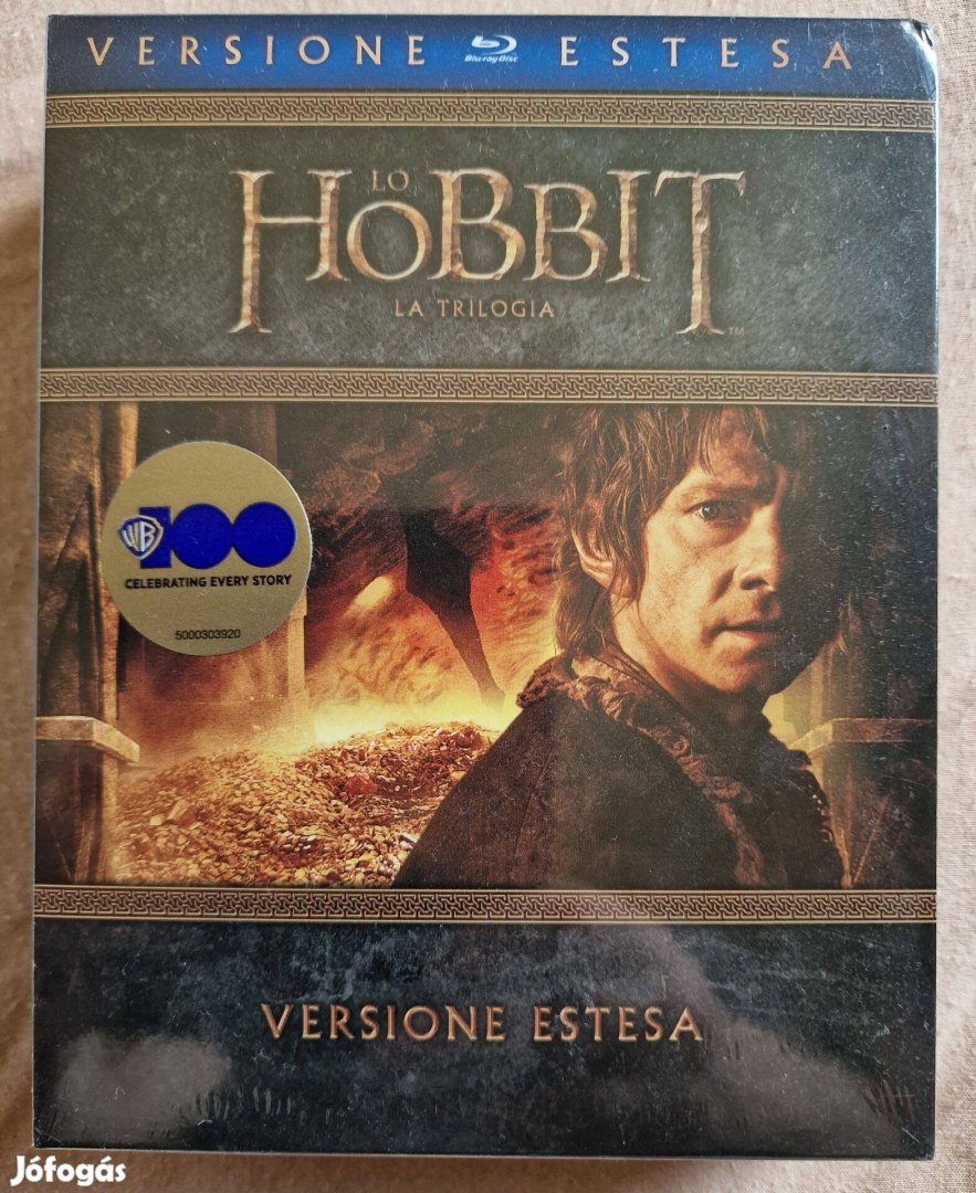 Hobbit trilógia (3 BD) díszdobozos blu-ray