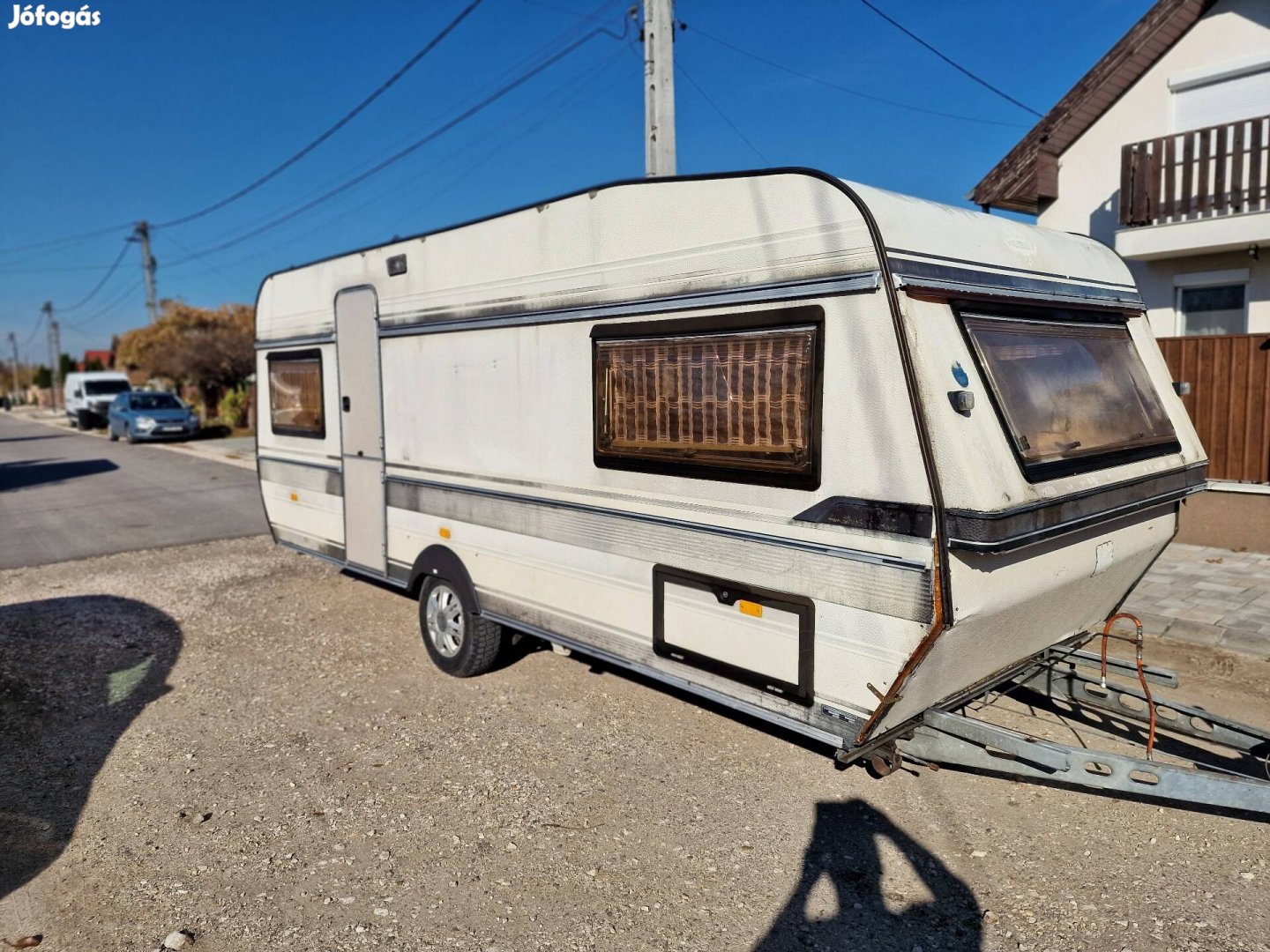 Hobby 545 (-100.000 Ft Akcios) összkomfortos lakókocsi