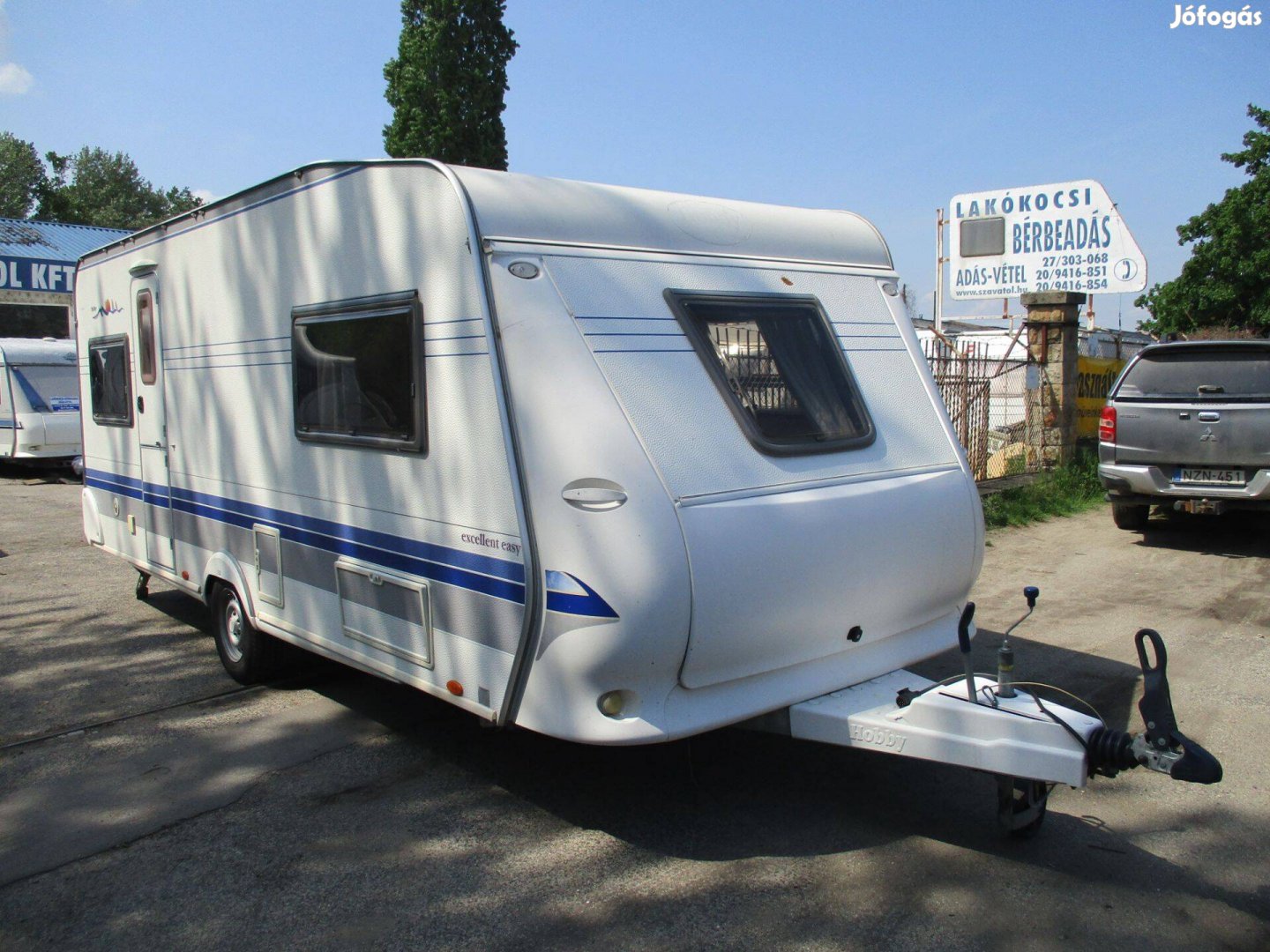 Hobby 560 lakókocsi eladó Szavatol Kft Vác