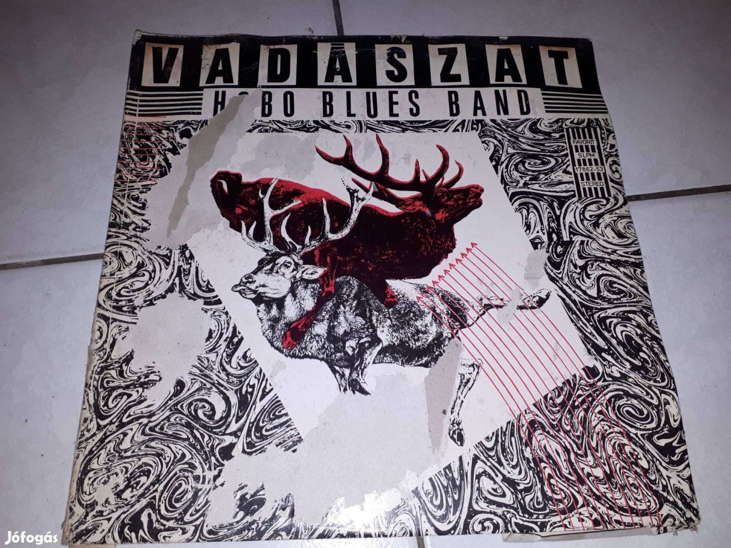 Hobo Blues Band - Vadászat dupla bakelit album, LP