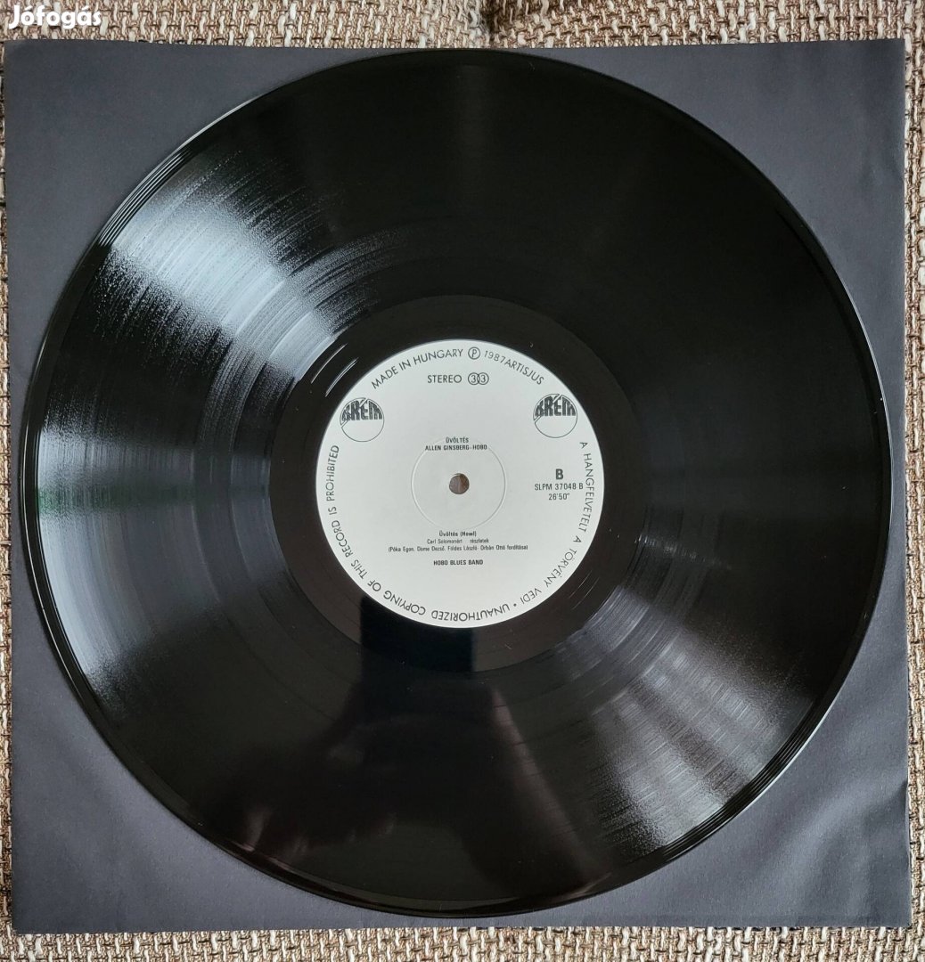 Hobo Allen Ginsberg - Üvöltés LP