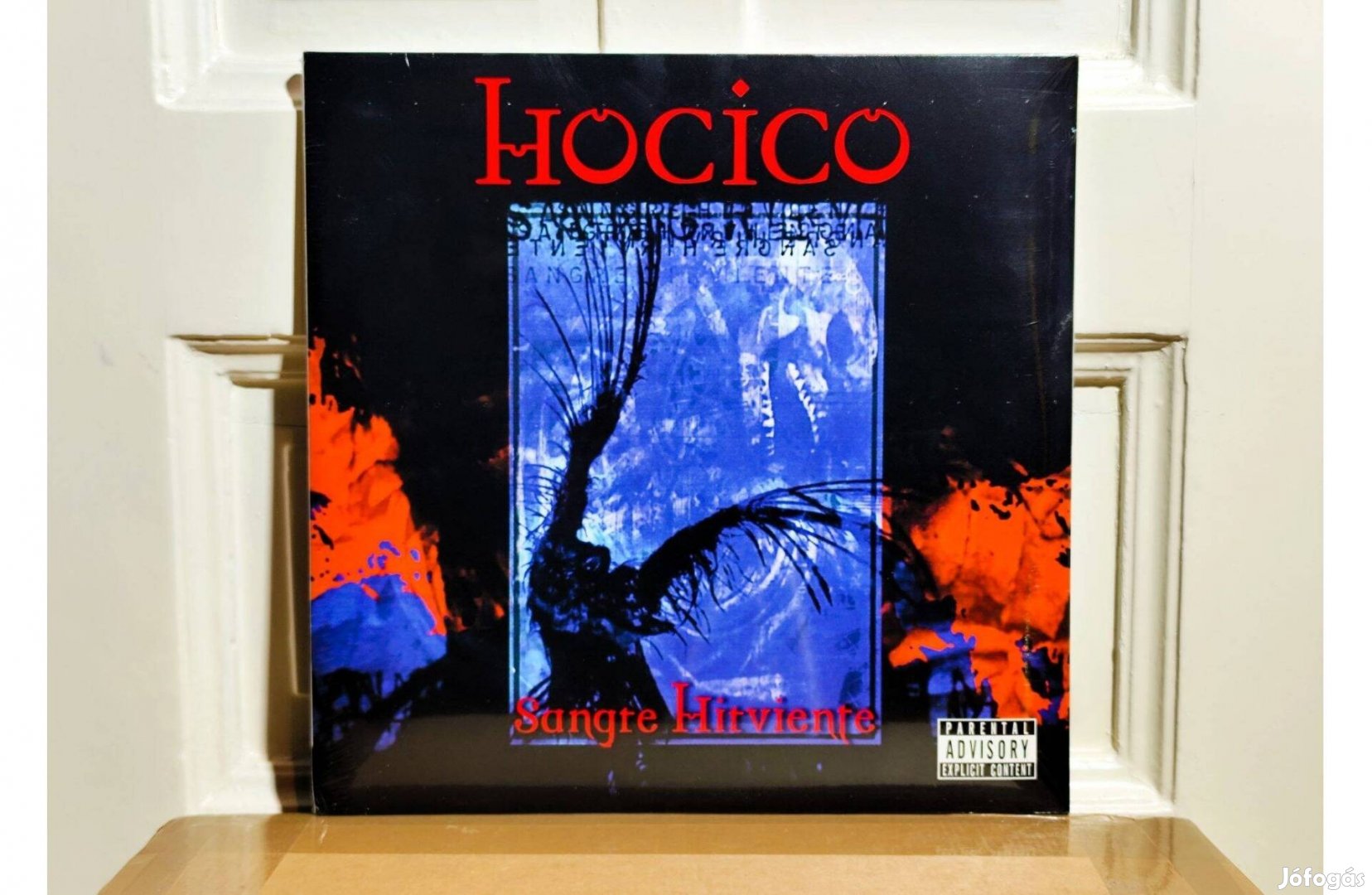 Hocico Sangre Hirviente 2Xlp Blue / Red Ink Spot Look