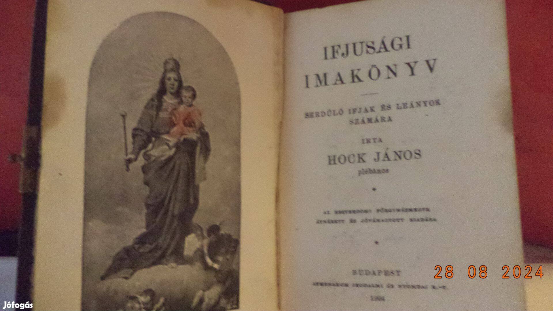Hock János: Ifjusági imakönyv