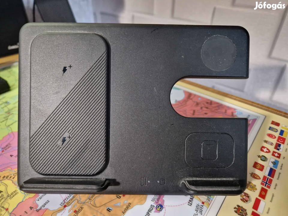 Hoco Qi univerzális vezeték nélküli töltőállomás 3in1