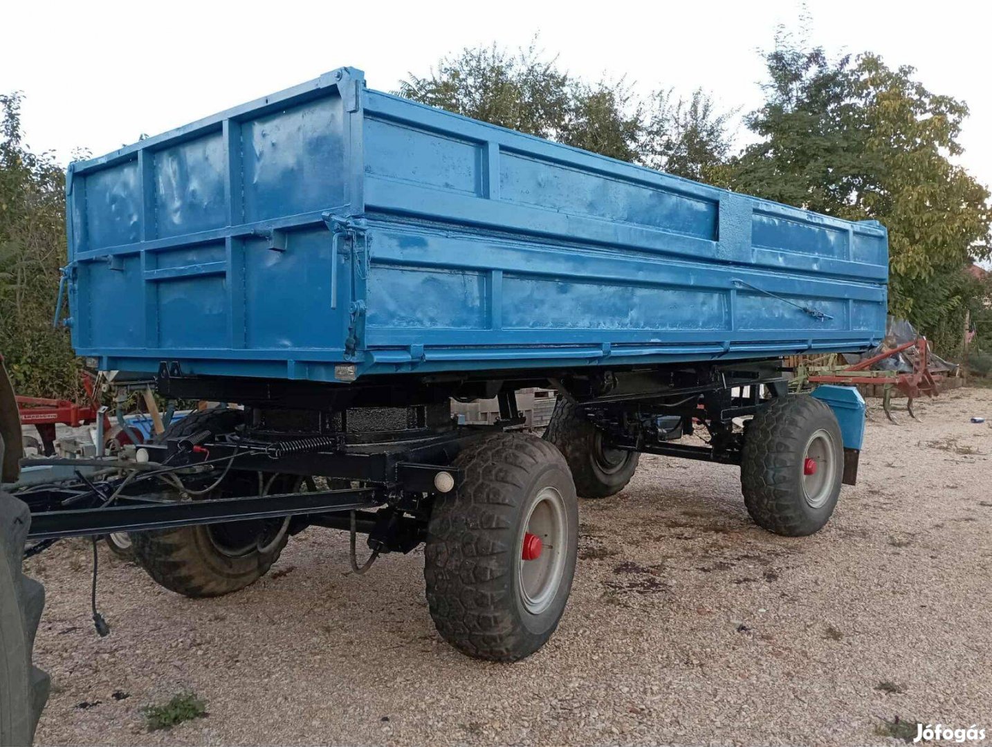 Hódgép Kbp hw 80-11 pótkocsi