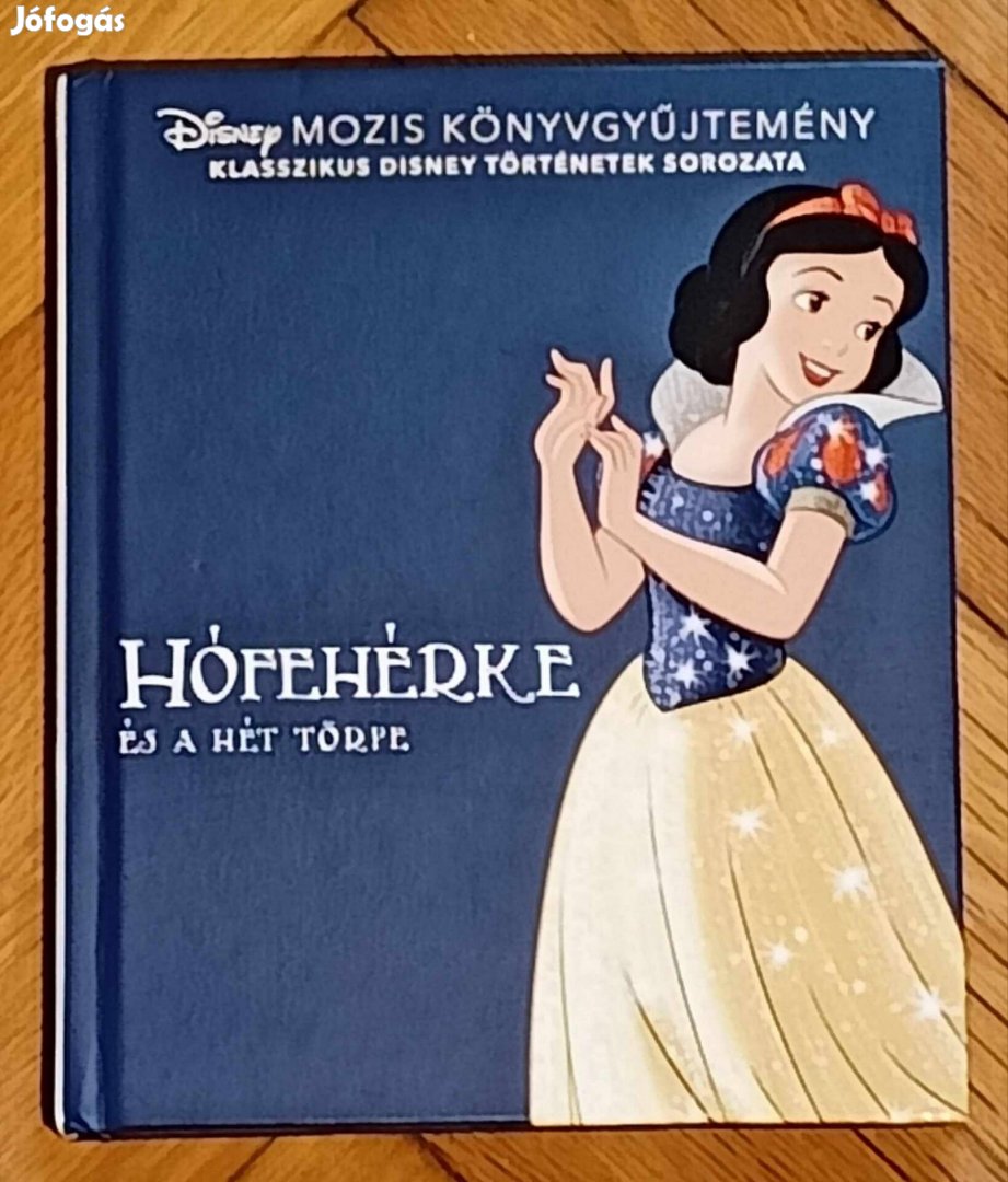 Hófehérke és a hét törpe Disney mozis könyv gyűjtemény klasszikus 