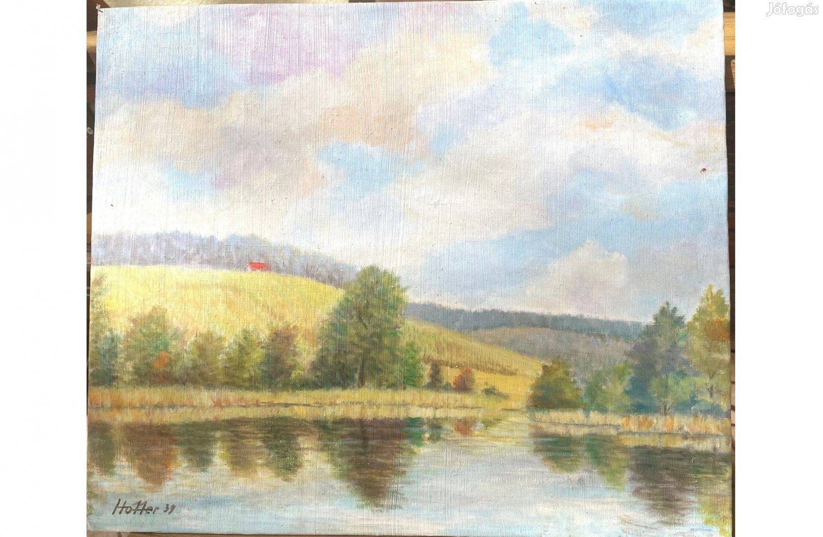 Hoffer: Aalkistensee '39 -Német festő - festmény