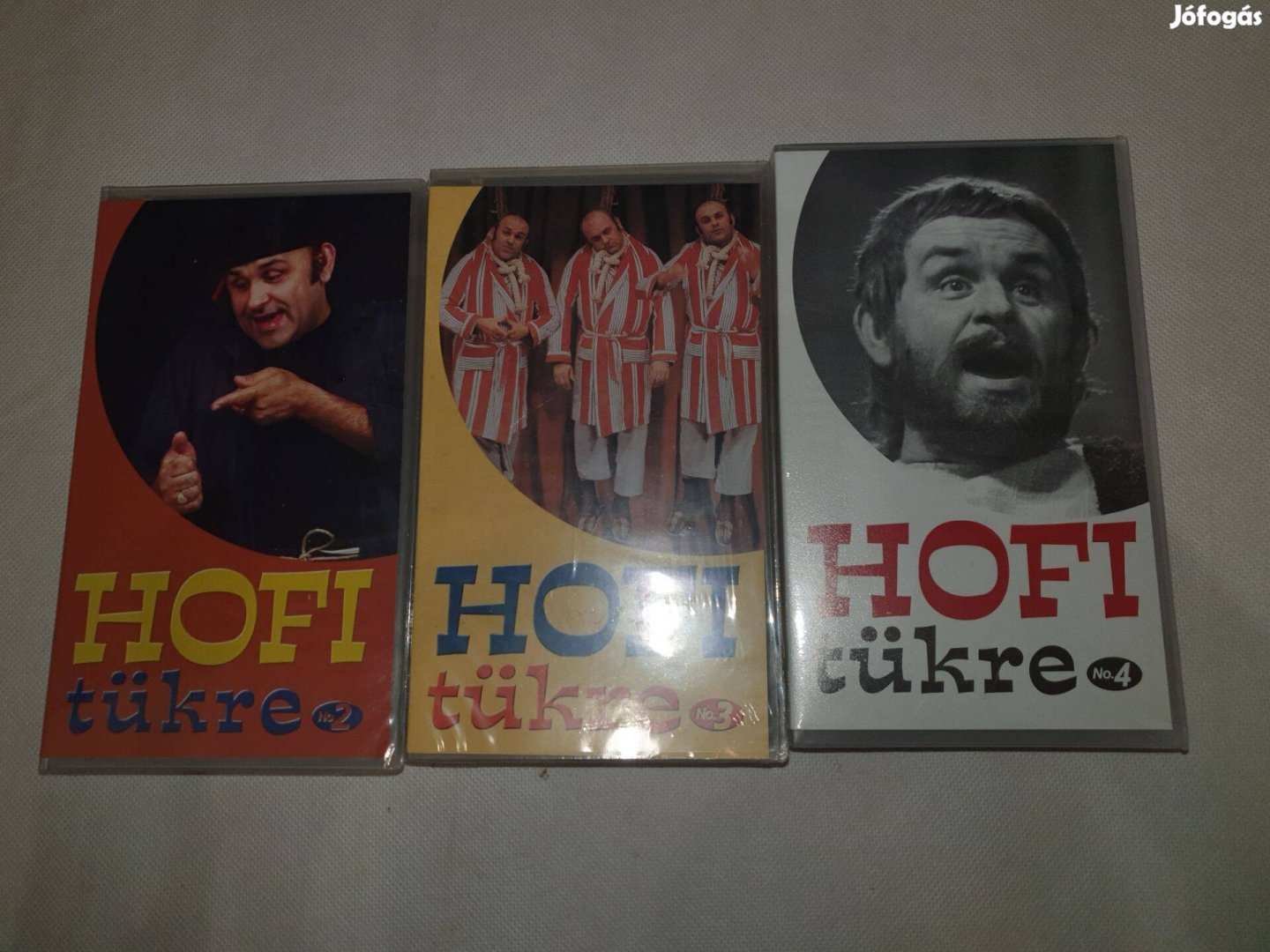 Hofi Géza - Hofi Tükre 2-3-4. - VHS Videókazetta - egybe