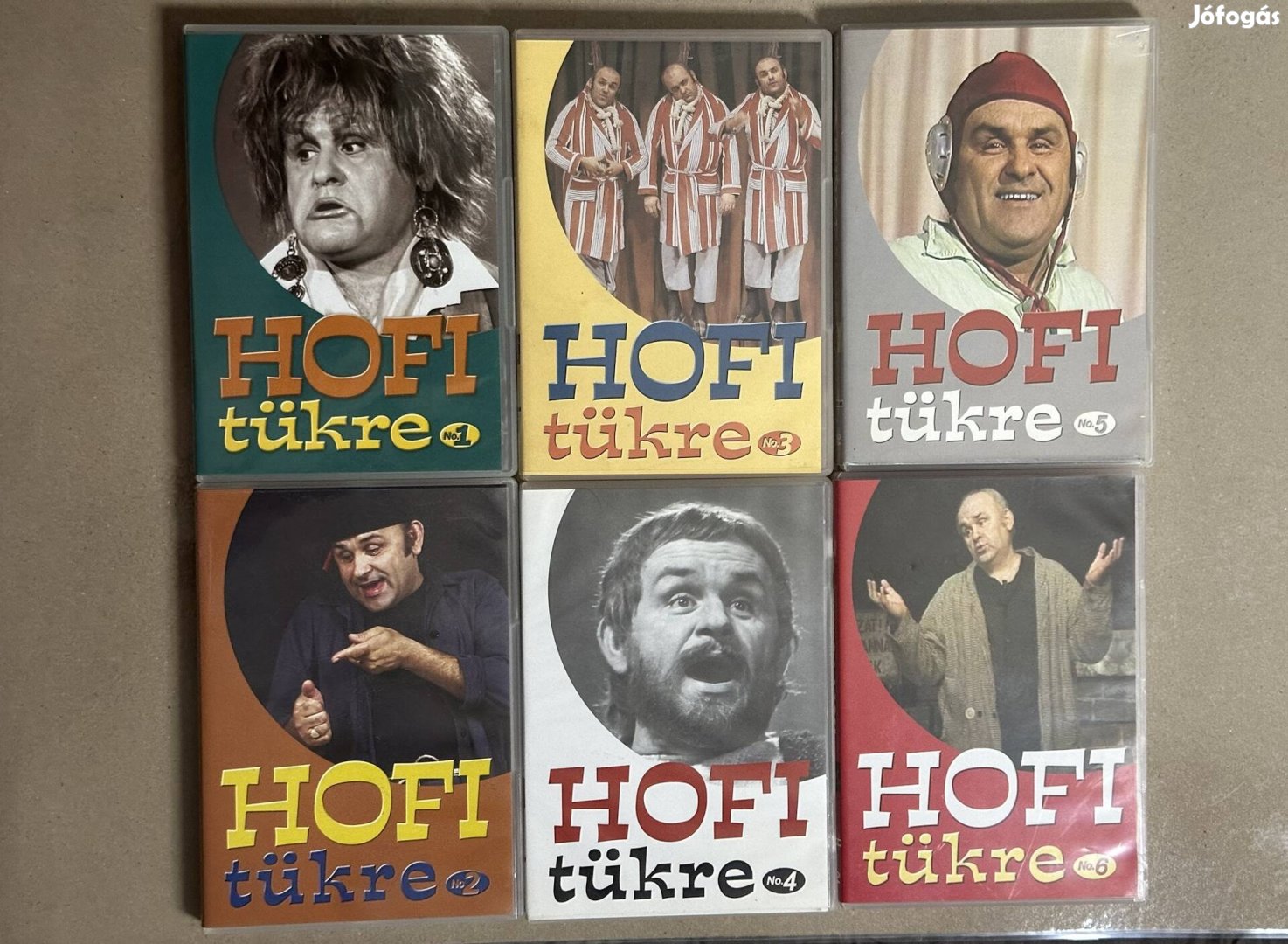 Hofi tükre 1,2,3,4,5,6 dvd