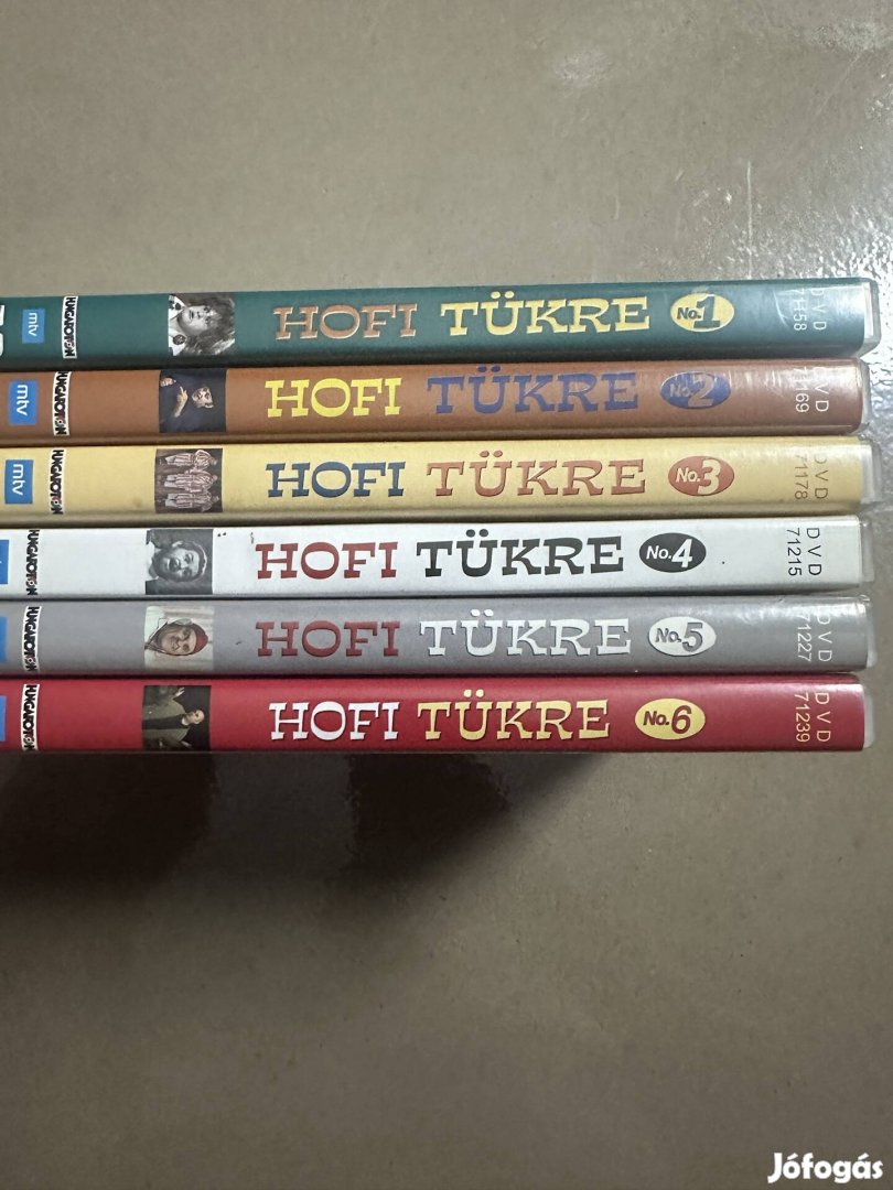 Hofi tükre 1,2,3,4,5,6 dvd