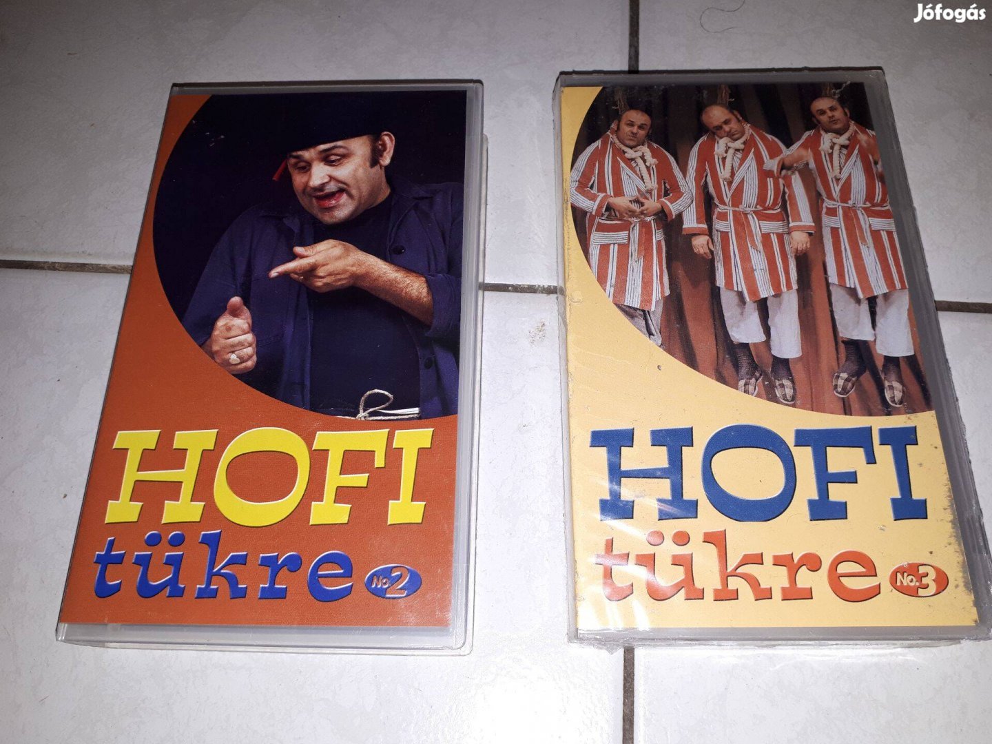 Hofi tükre 2-3 műsoros VHS kazetta, videokazetta