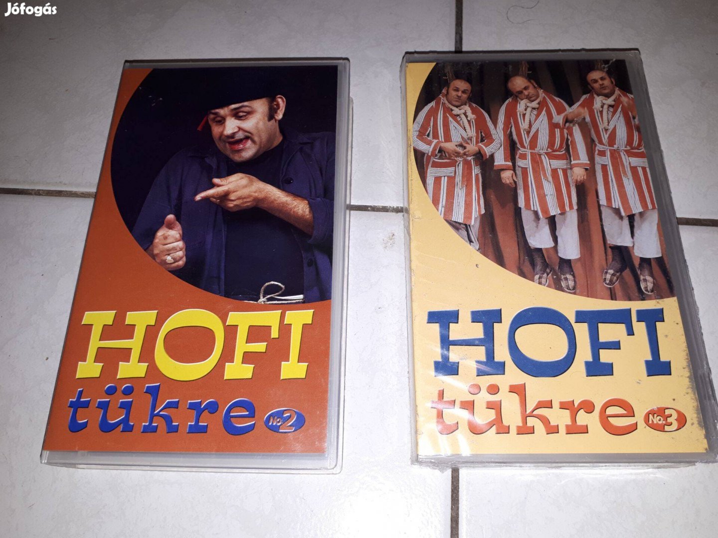 Hofi tükre 2-3 műsoros VHS kazetta, videokazetta