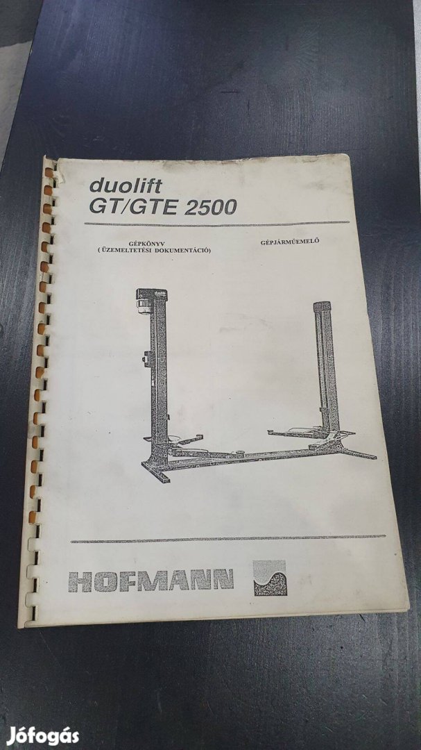 Hofmann duolift GTE2500 orsós csápos emelő használt emelőpad
