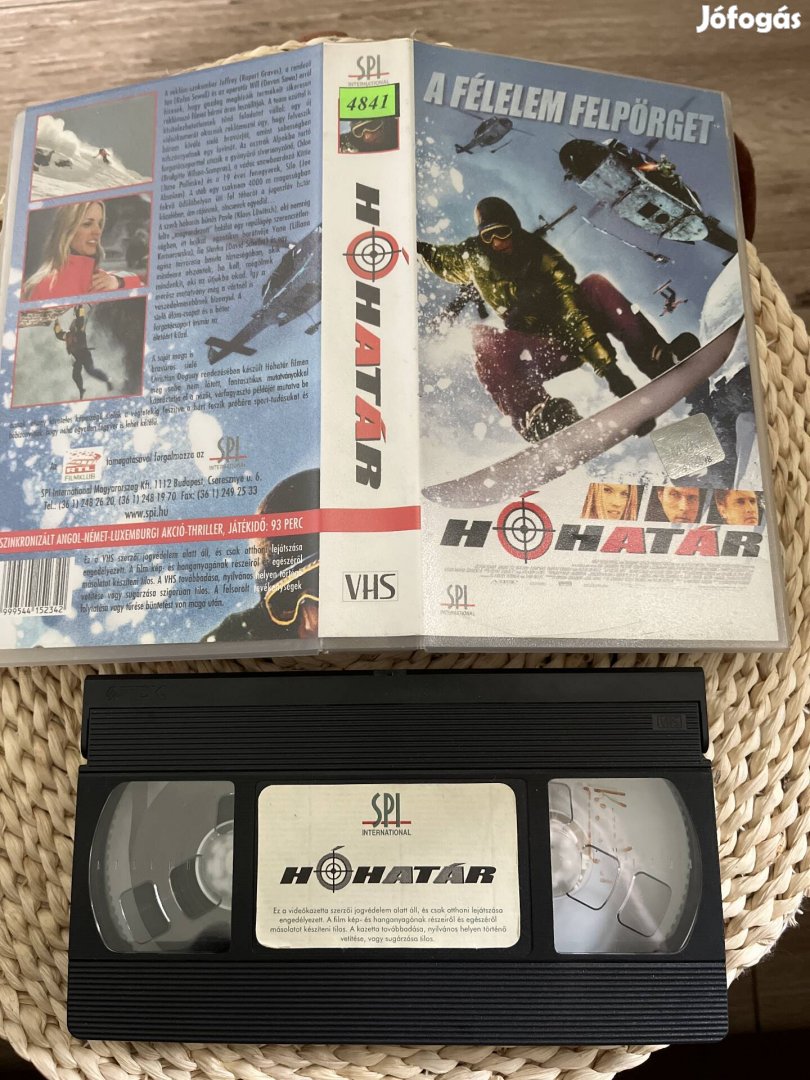 Hóhatár vhs film