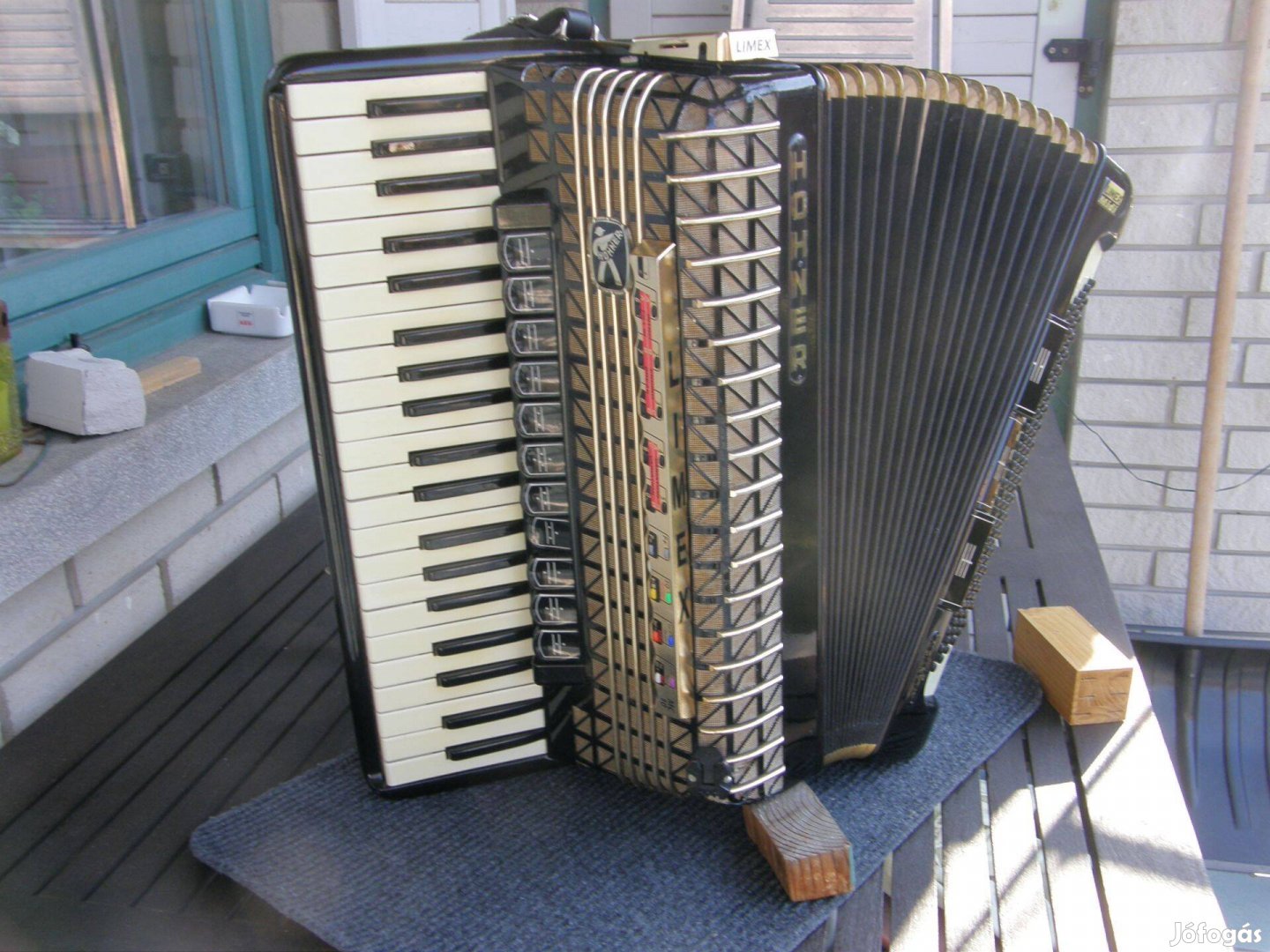 Hohner Atlantic IV deluxe 120 bassz. harmonika tangóharmonika