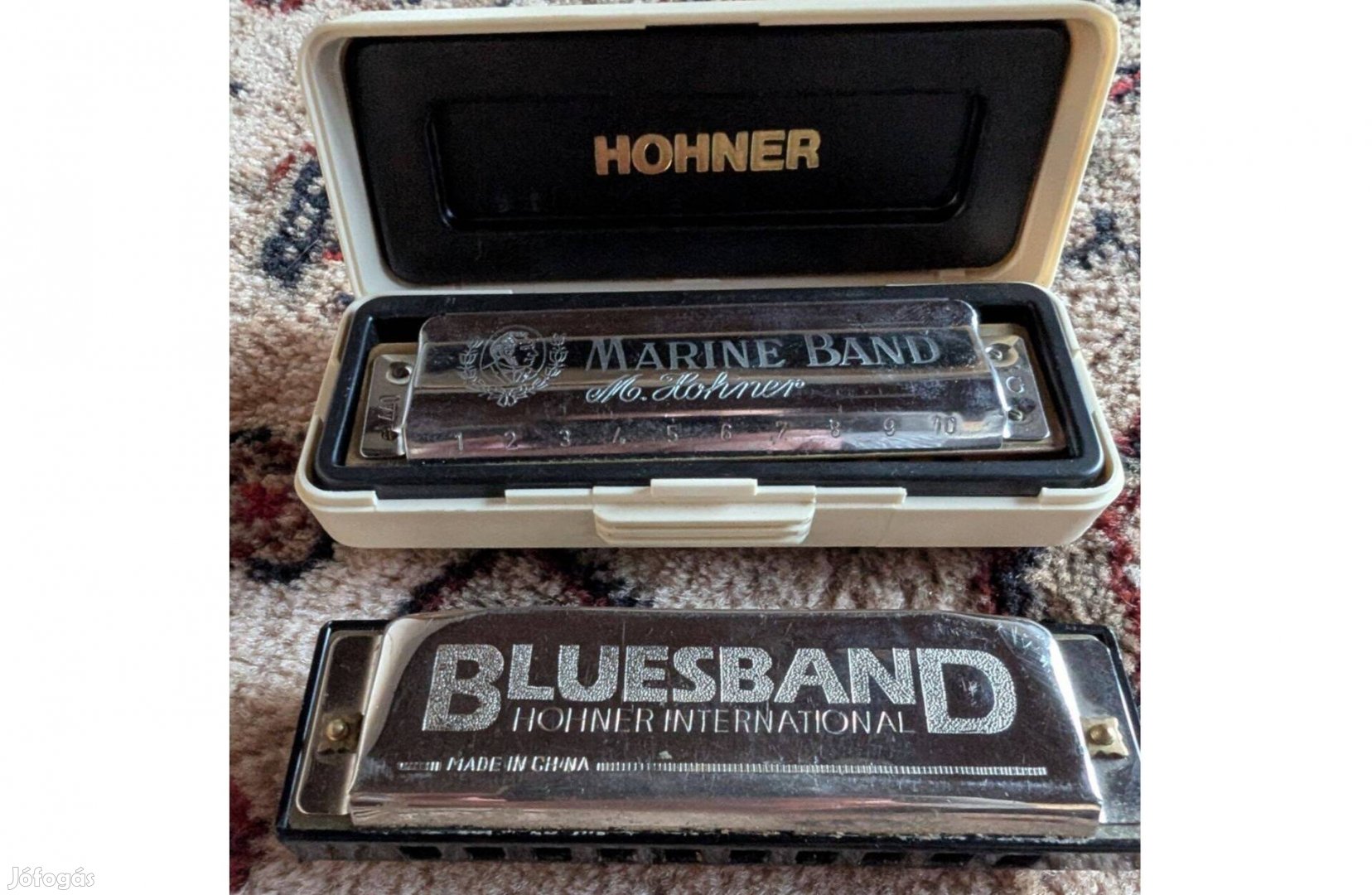 Hohner G Blues szájharmonika 2db