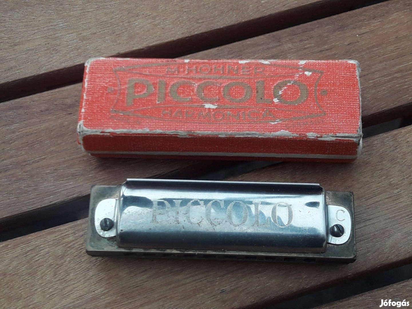 Hohner Piccolo mini szájharmonika, régi szájharmonika