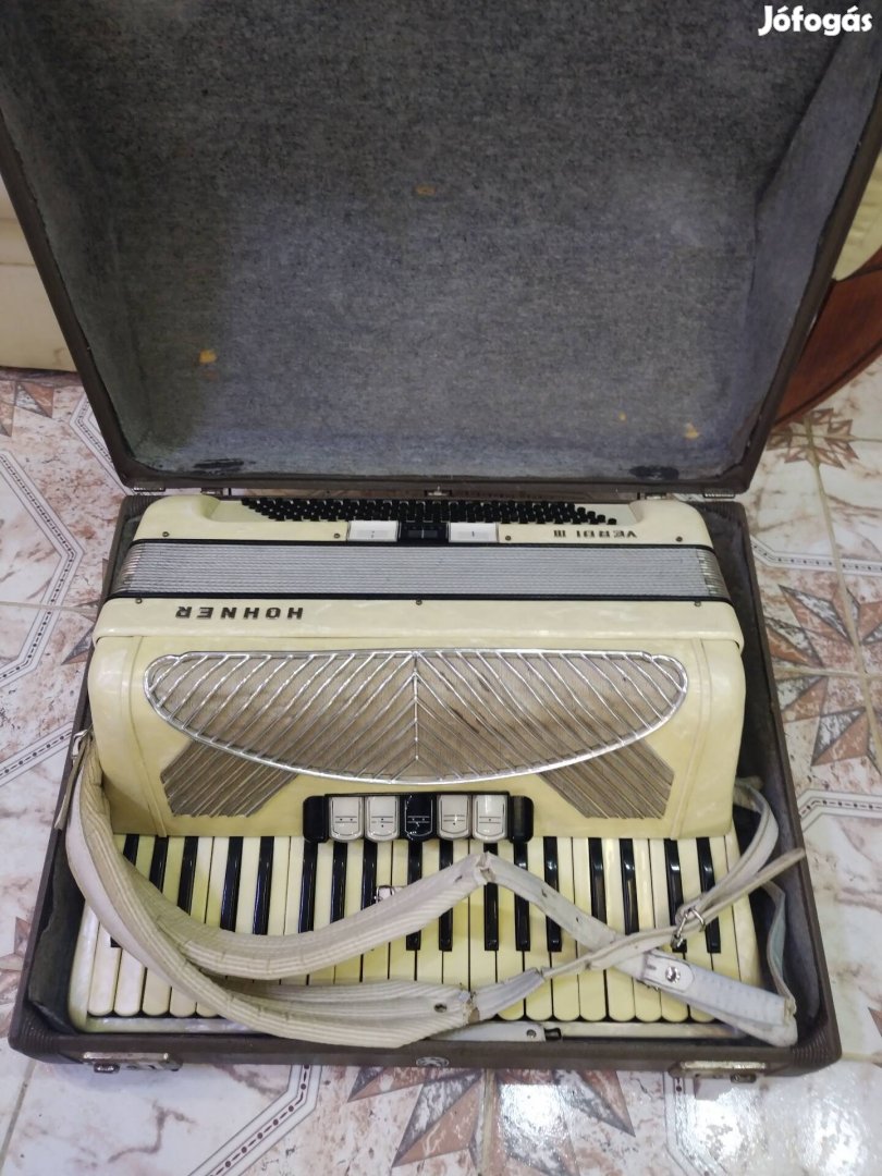 Hohner Verdi III 120 basszusos tangoharmonika harmonika 