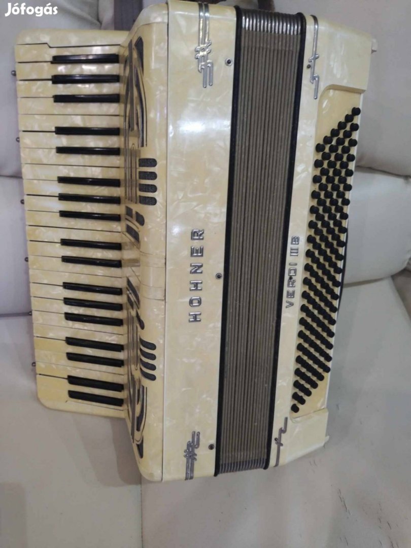 Hohner Verdi III B 120 basszusos tangoharmonika harmonika 