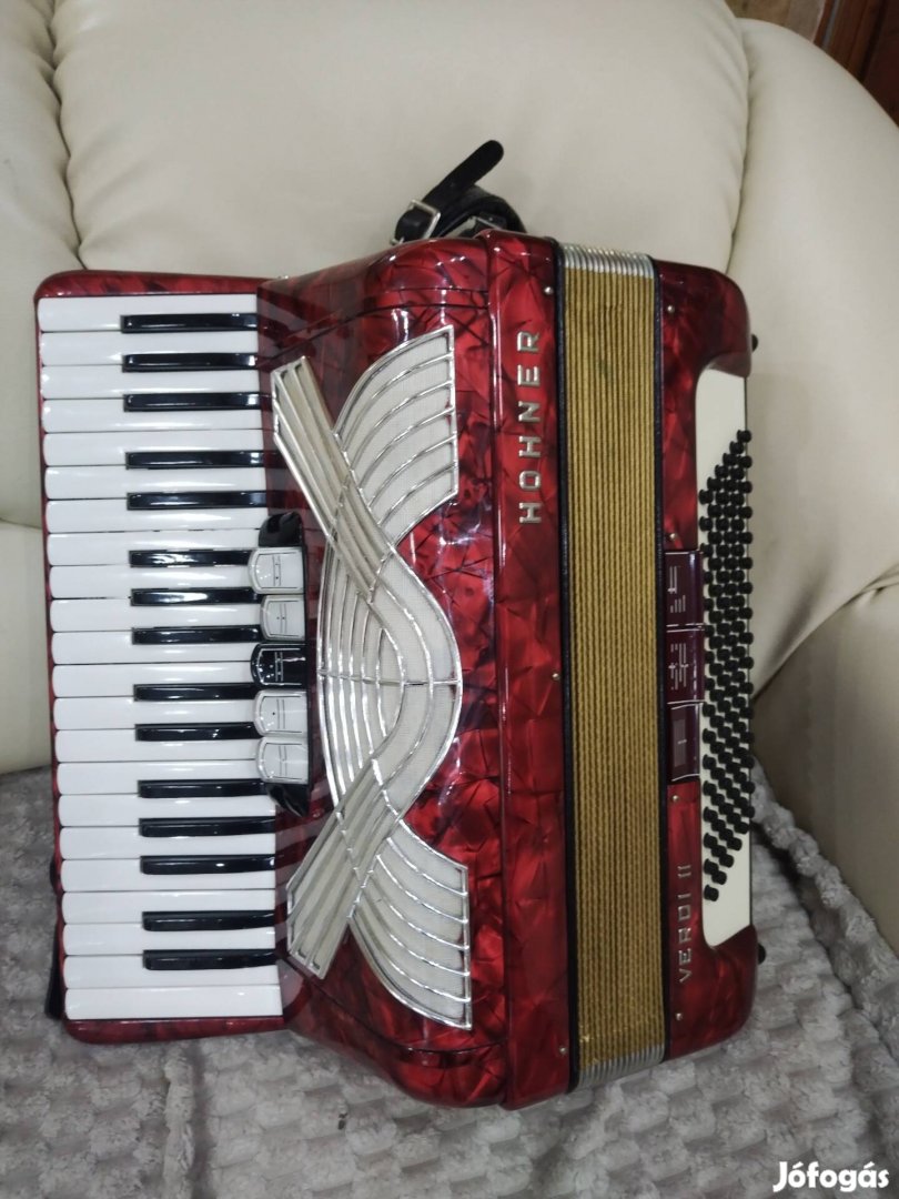 Hohner Verdi II 96 basszusos tangoharmonika harmonika 