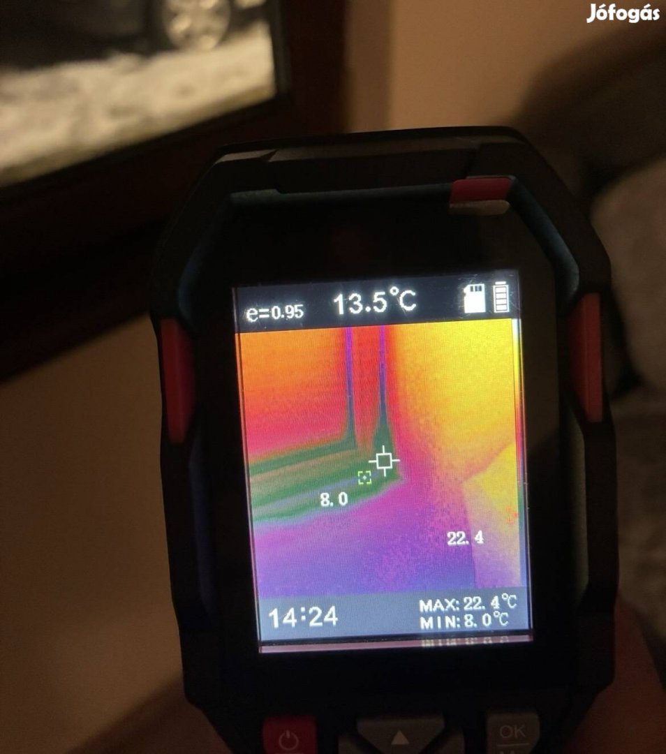 Hőkamera , hőkamerás felmérés