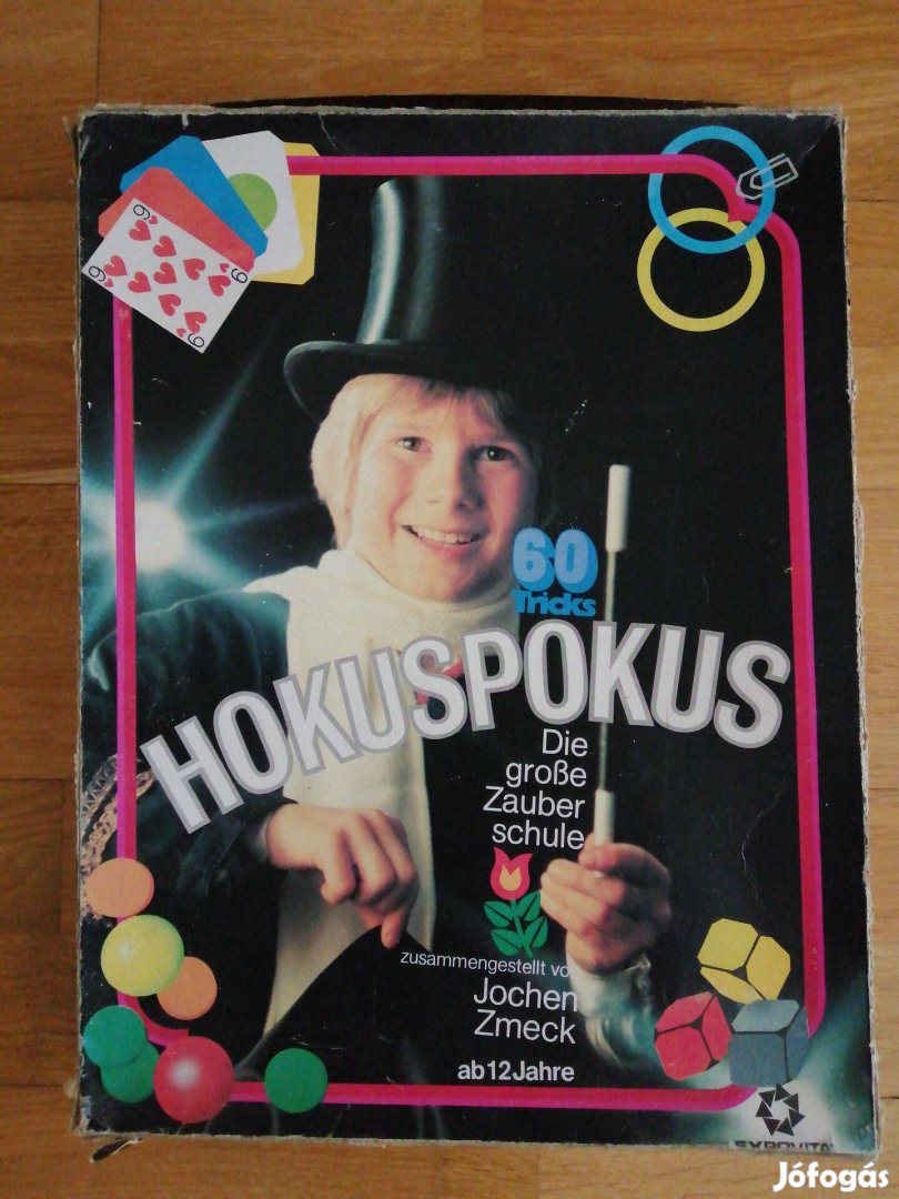 Hokus Pokus retro bűvészkészlet