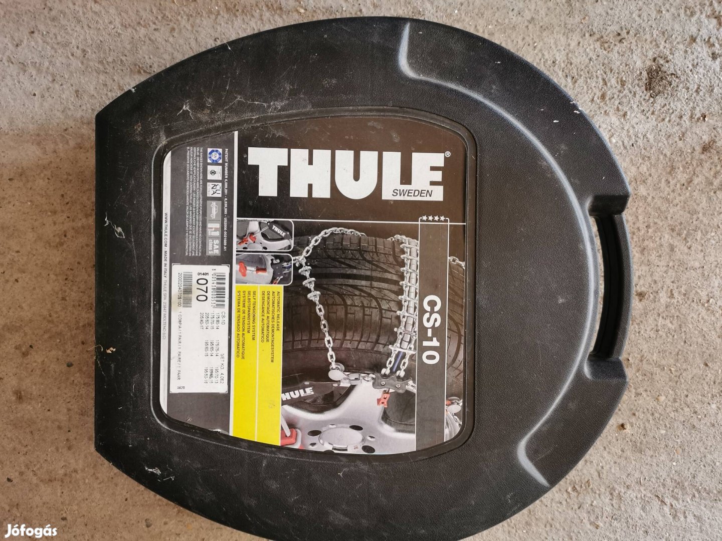 Hólánc Új Thule CS-10, 070 es, sosem használt 