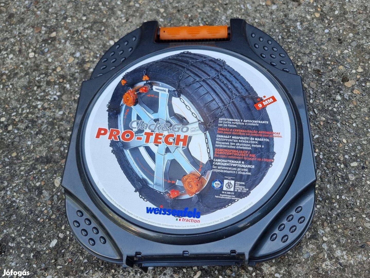 Hólánc Weissenfels Pro-Tech M44 12 (15-19") egy lépésben szerelhető