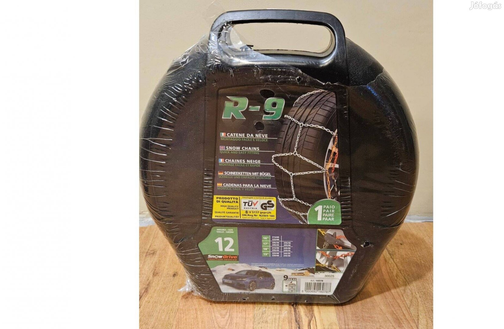 Hólánc, 120, Lampa R-9, pár (Új, soha nem használt)