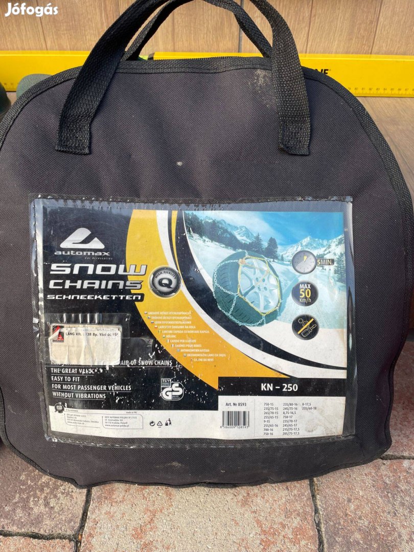 Hólánc - Automax KN-250 Új eladó