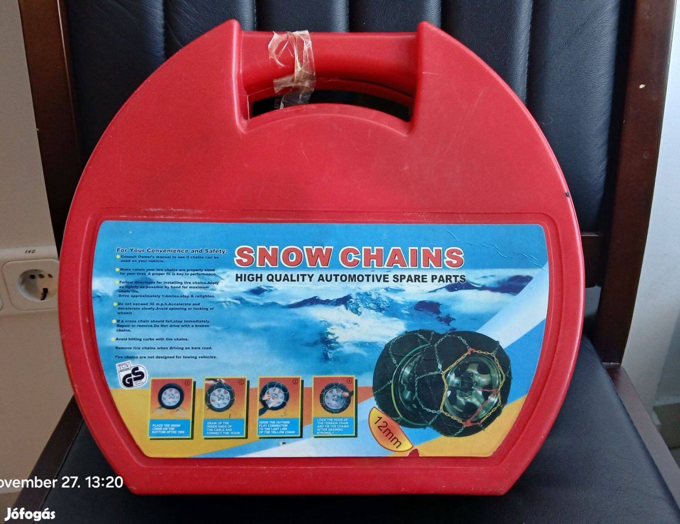 Hólánc (egyszer sem használt)