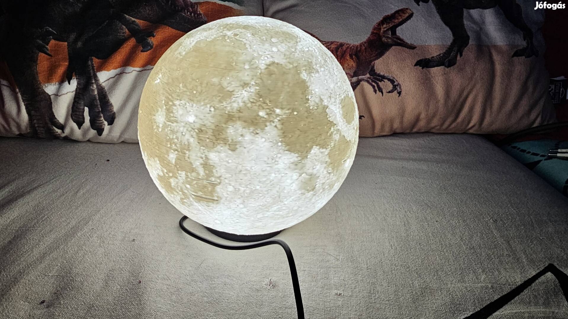 Hold lámpa éjszakai fény