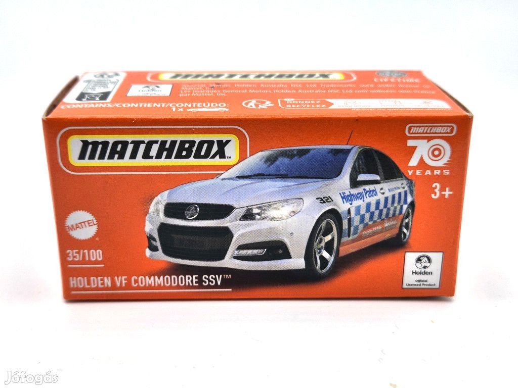 Holden VF Commodore SSV - 35/100 -  Matchbox - 1:64