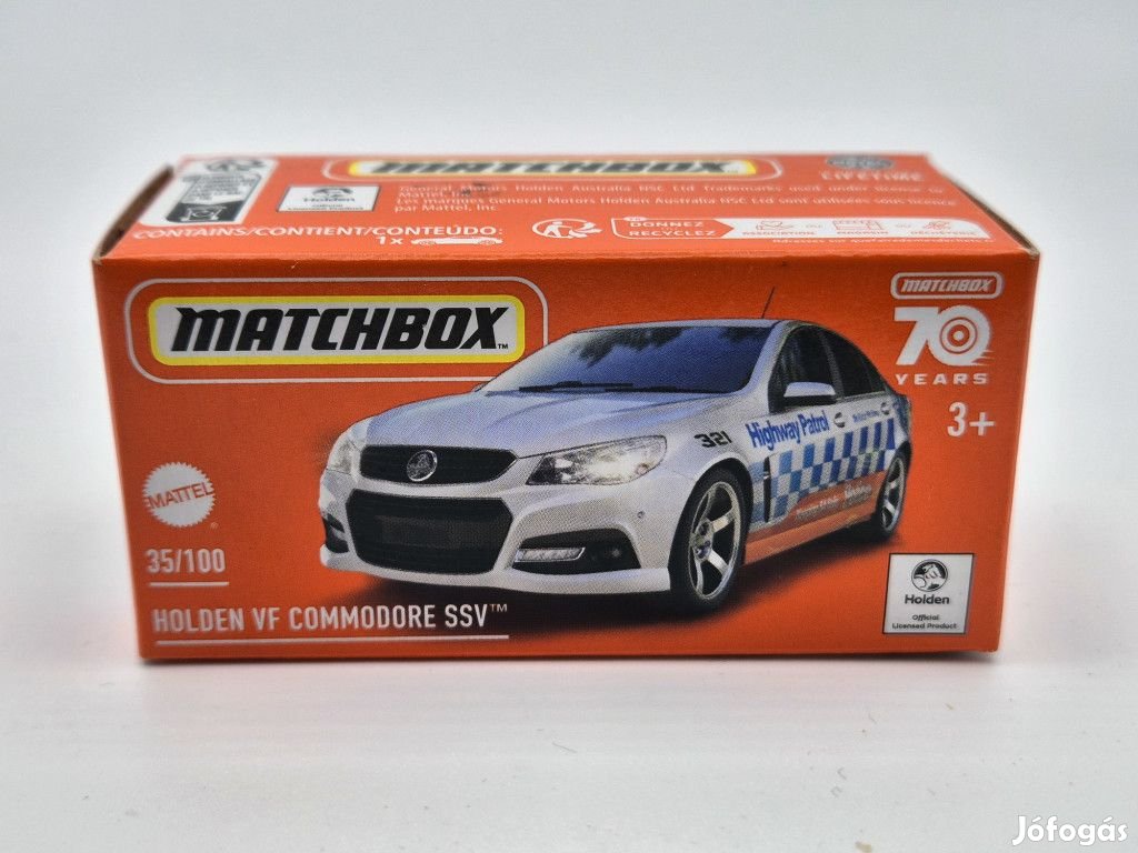 Holden VF Commodore SSV - 35/100 -  Matchbox - 1:64