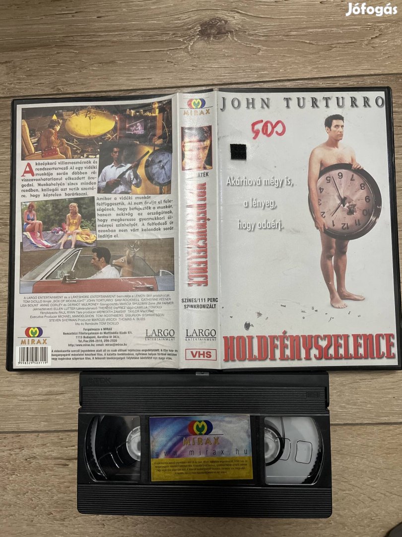 Holdfényszelence vhs 