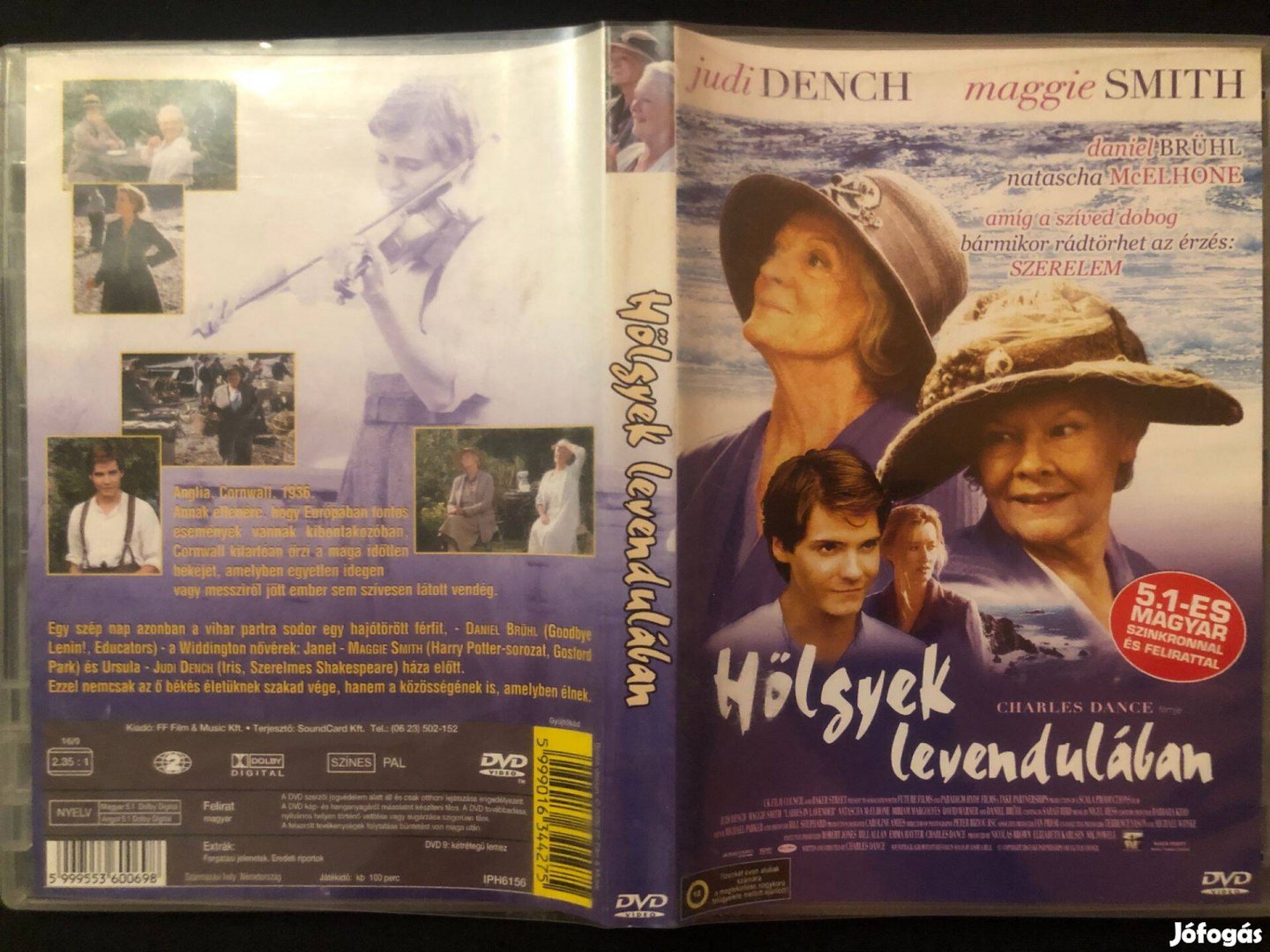 Hölgyek levendulában DVD (karcmentes, Judi Dench, Maggie Smith)