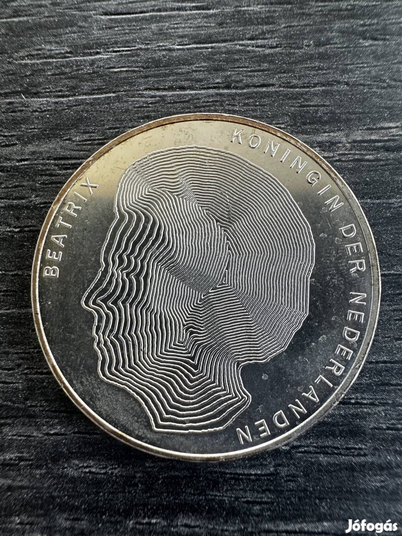 Holland 50 Gulden 925 ezüst proof érme 25g