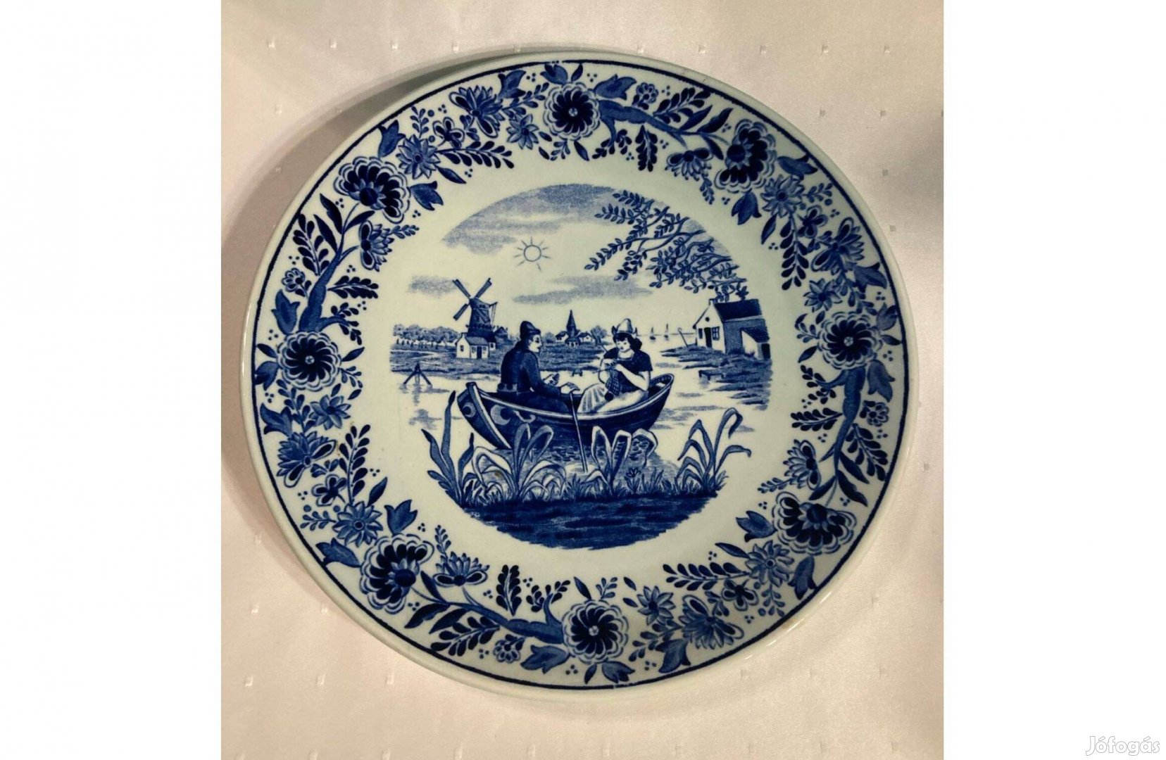 Holland Blue Delft falitányér