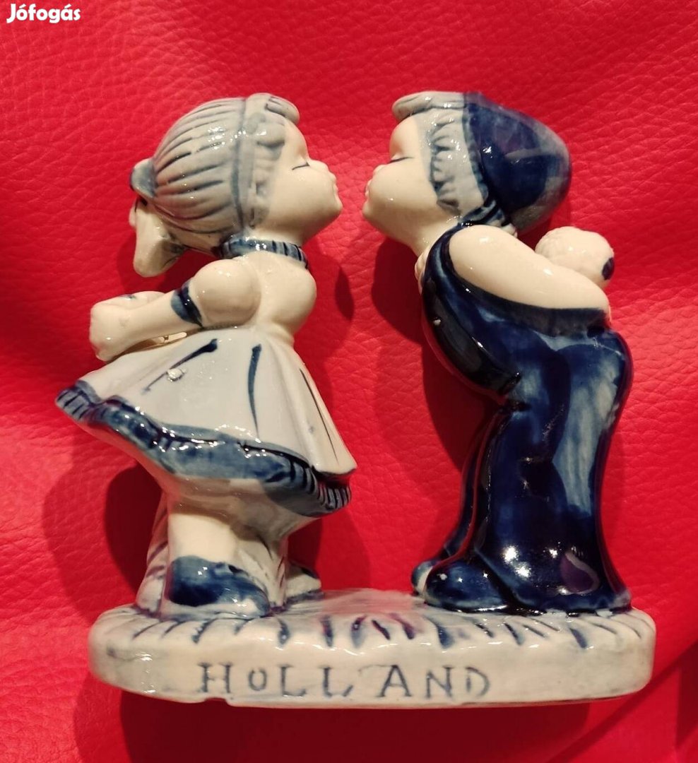 Holland porcelán figura 