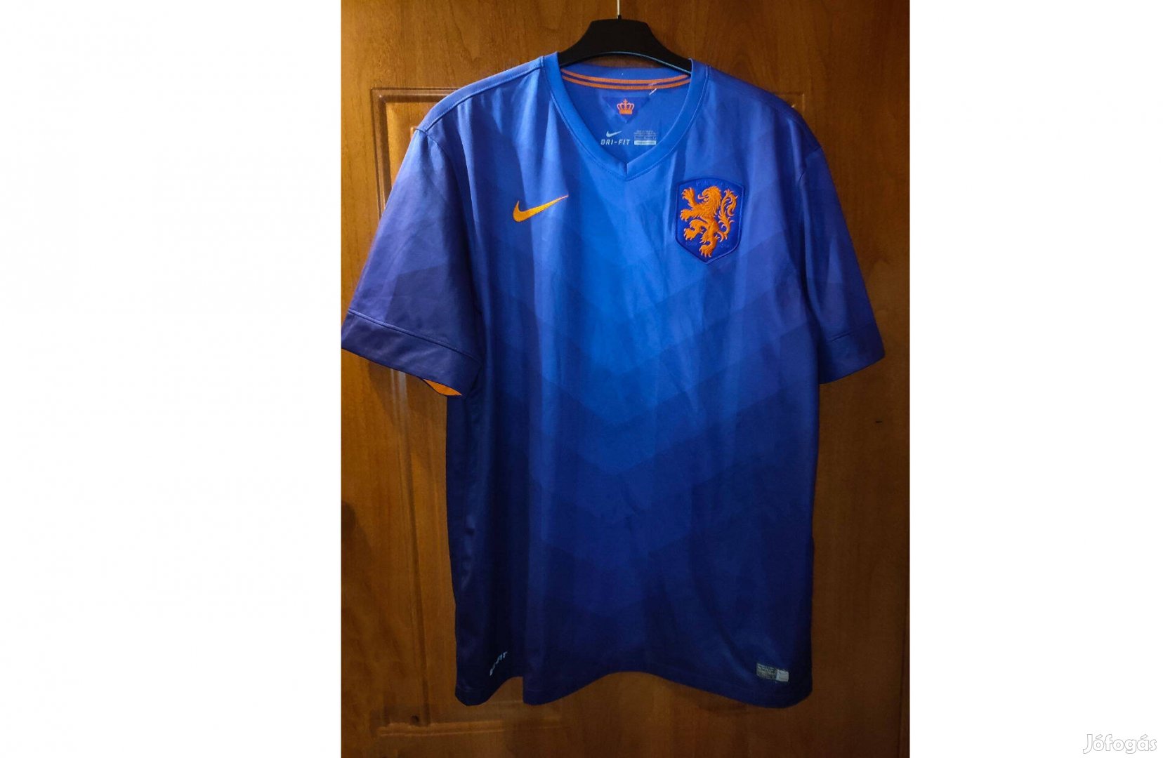 Holland válogatott eredeti Nike 2014 kék mez (XL)