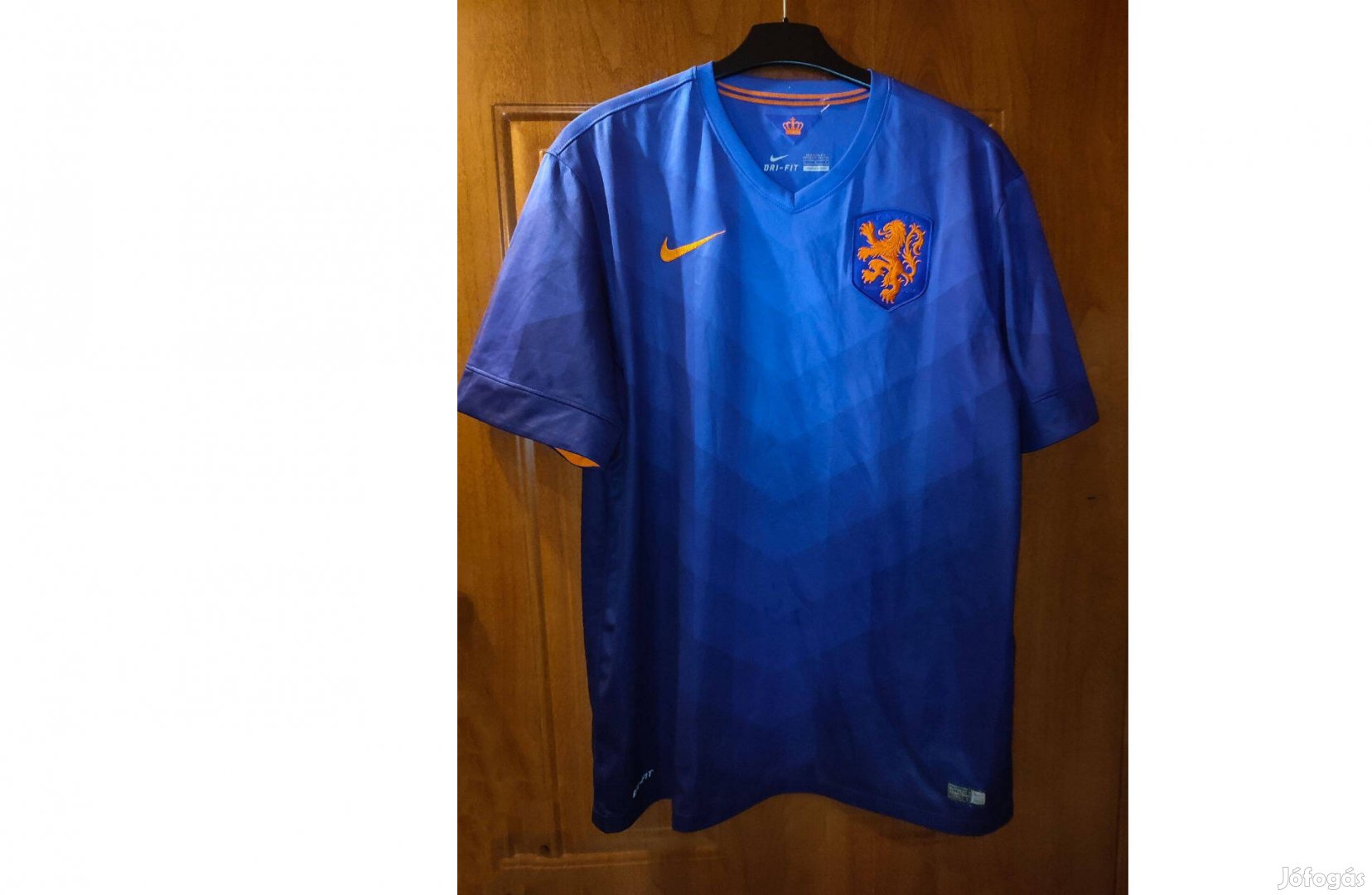 Holland válogatott eredeti Nike 2014 kék mez (XL)