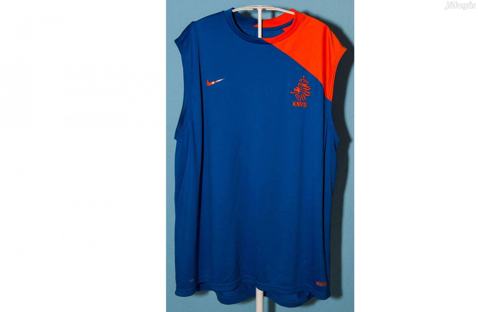 Holland válogatott eredeti Nike kék narancssárga ujjatlan