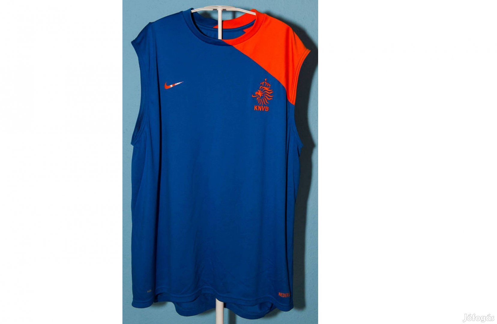 Holland válogatott kék narancssárga eredeti Nike ujjatlan trikó