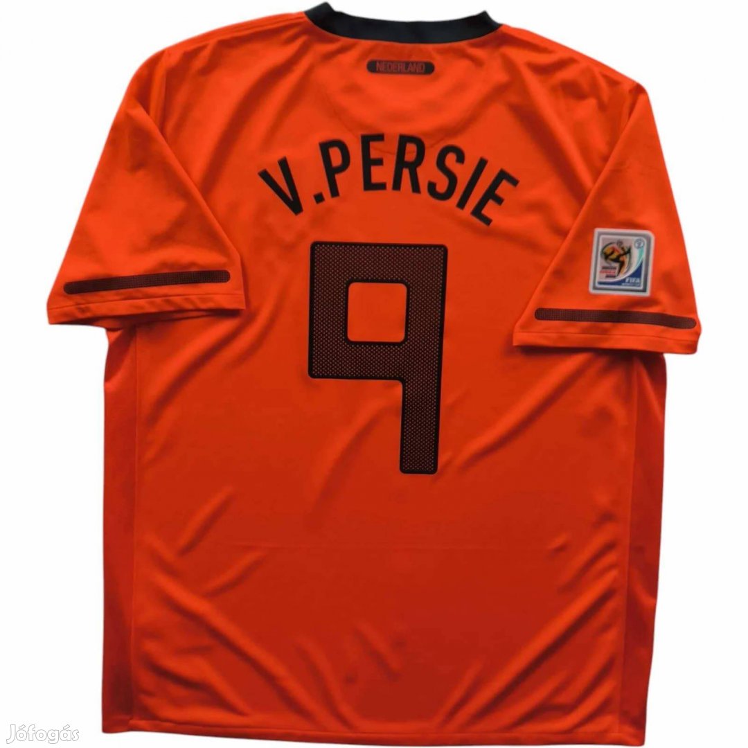 Hollandia 2010-12 Nike hazai Robin van Persie foci mez XL-es