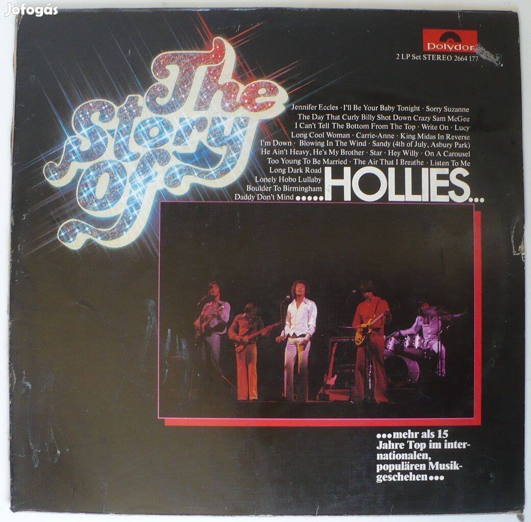 Hollies: The Story Of Hollies (válogatás, 2 LP, német nyomás)