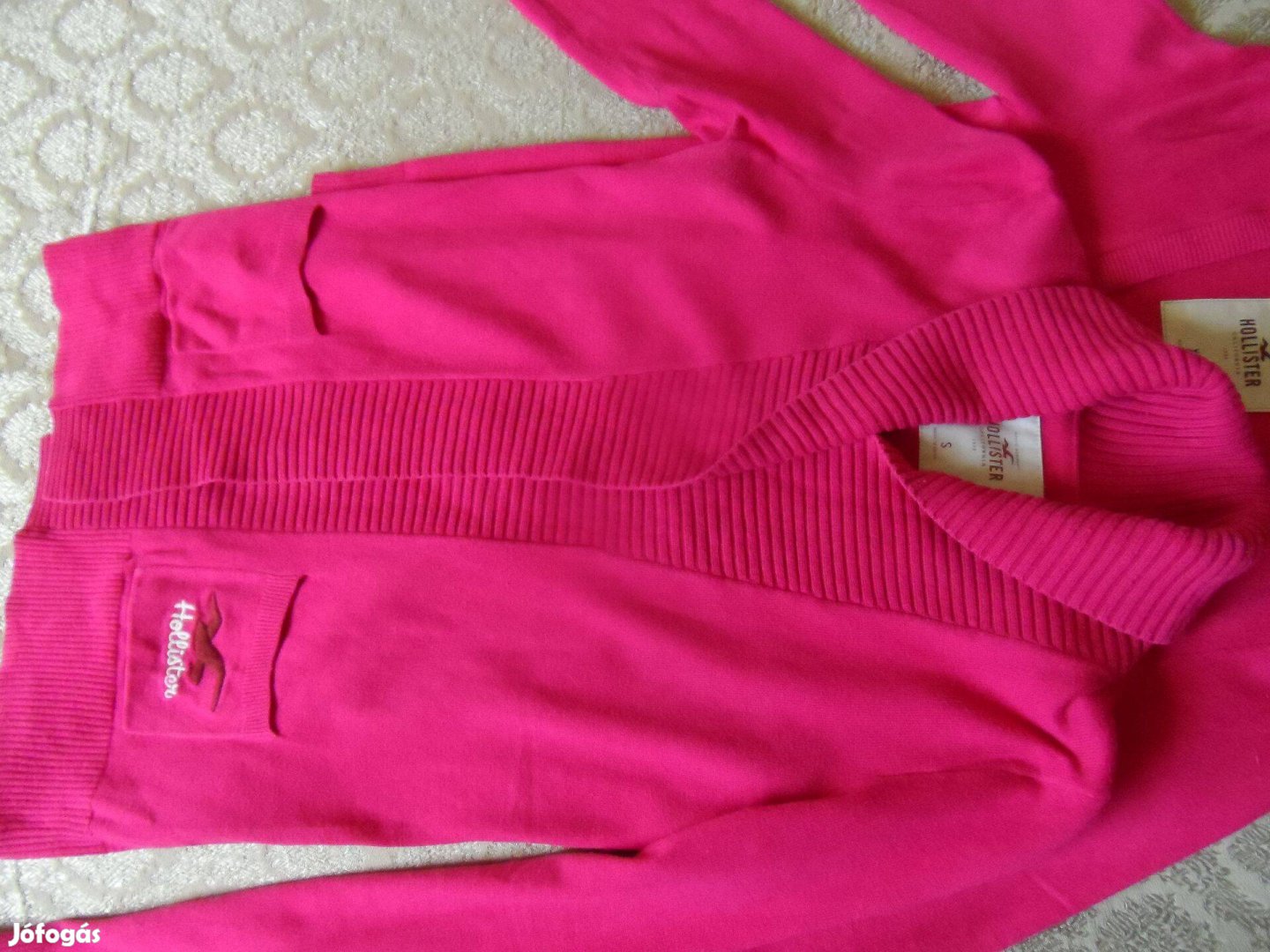 Hollister pink női kardigán XS