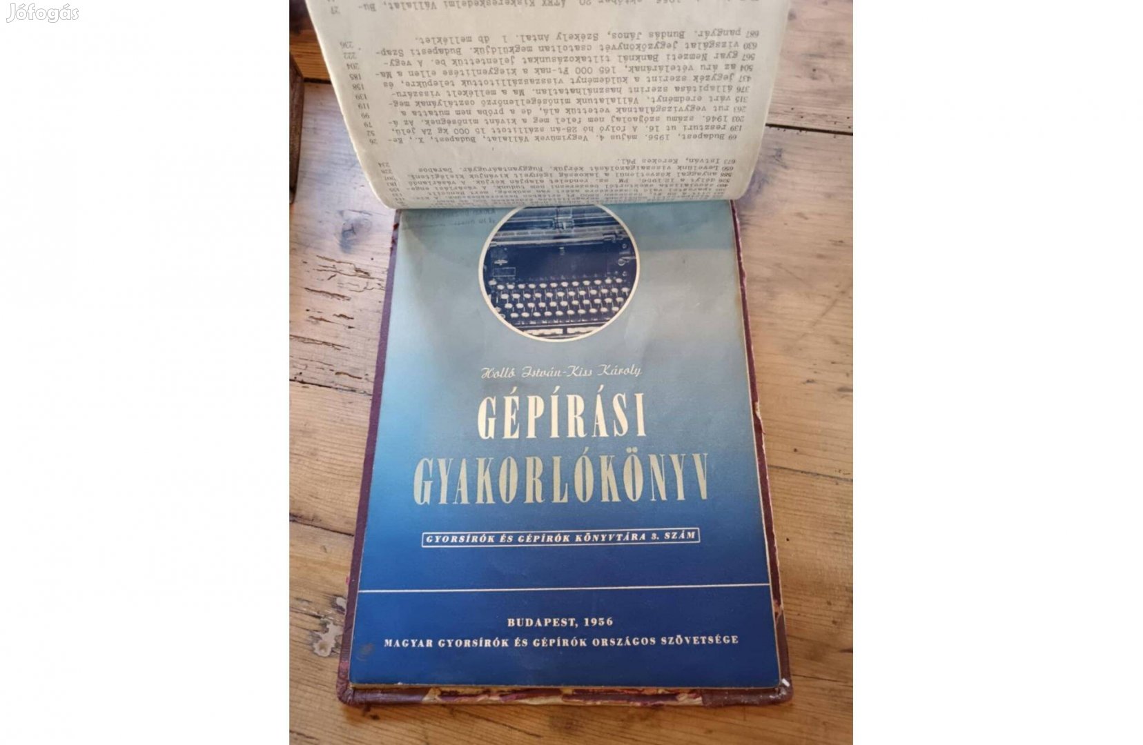 Holló István-Kiss Károly: Gépírási gyakorlókönyv 1956