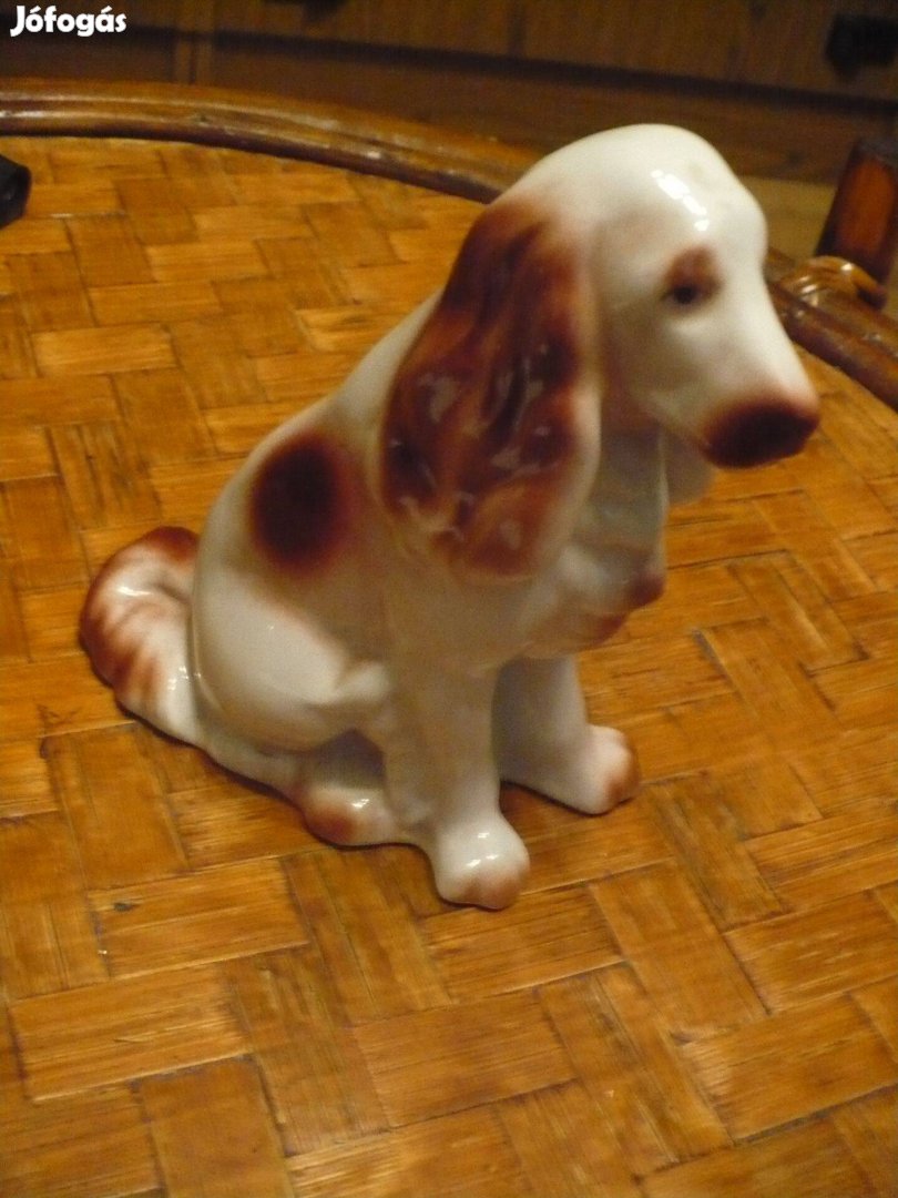 Hollóháza porcelán kutya eladó