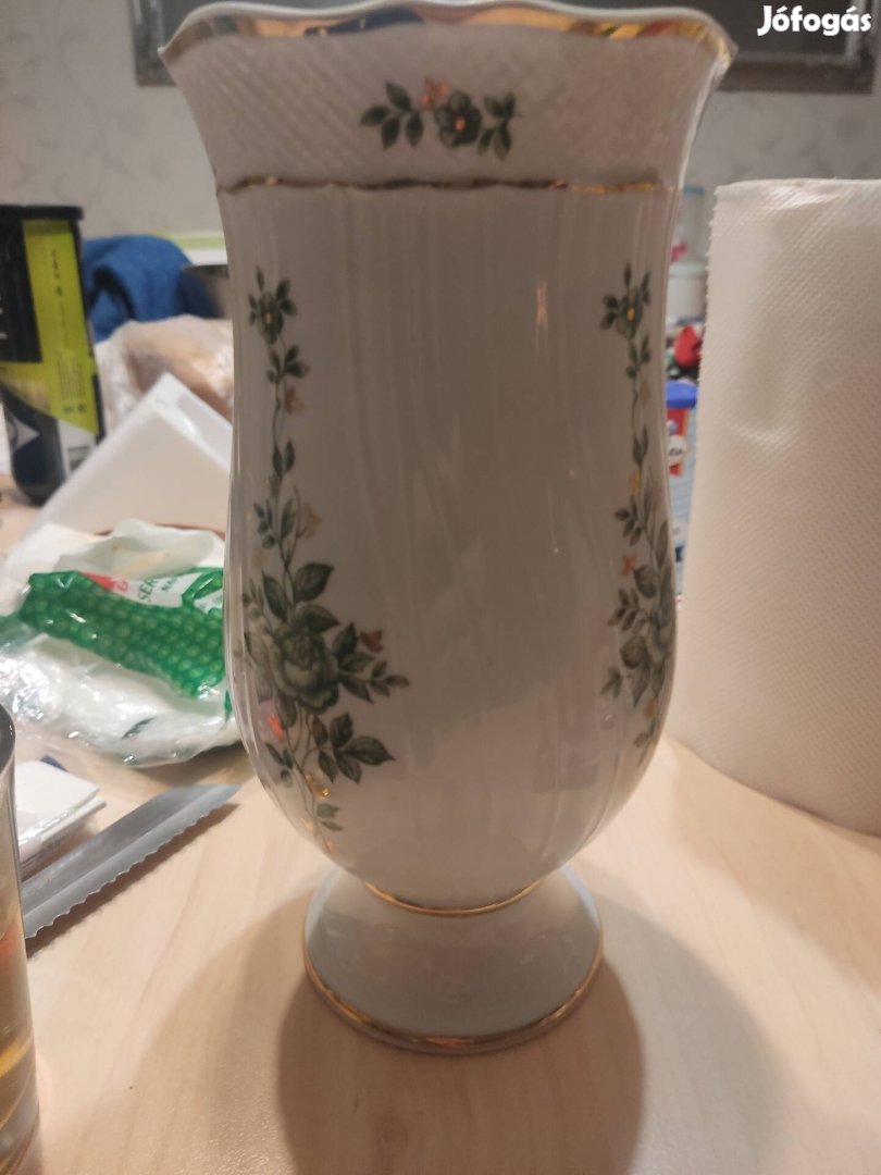 Hollóháza porcelán váza
